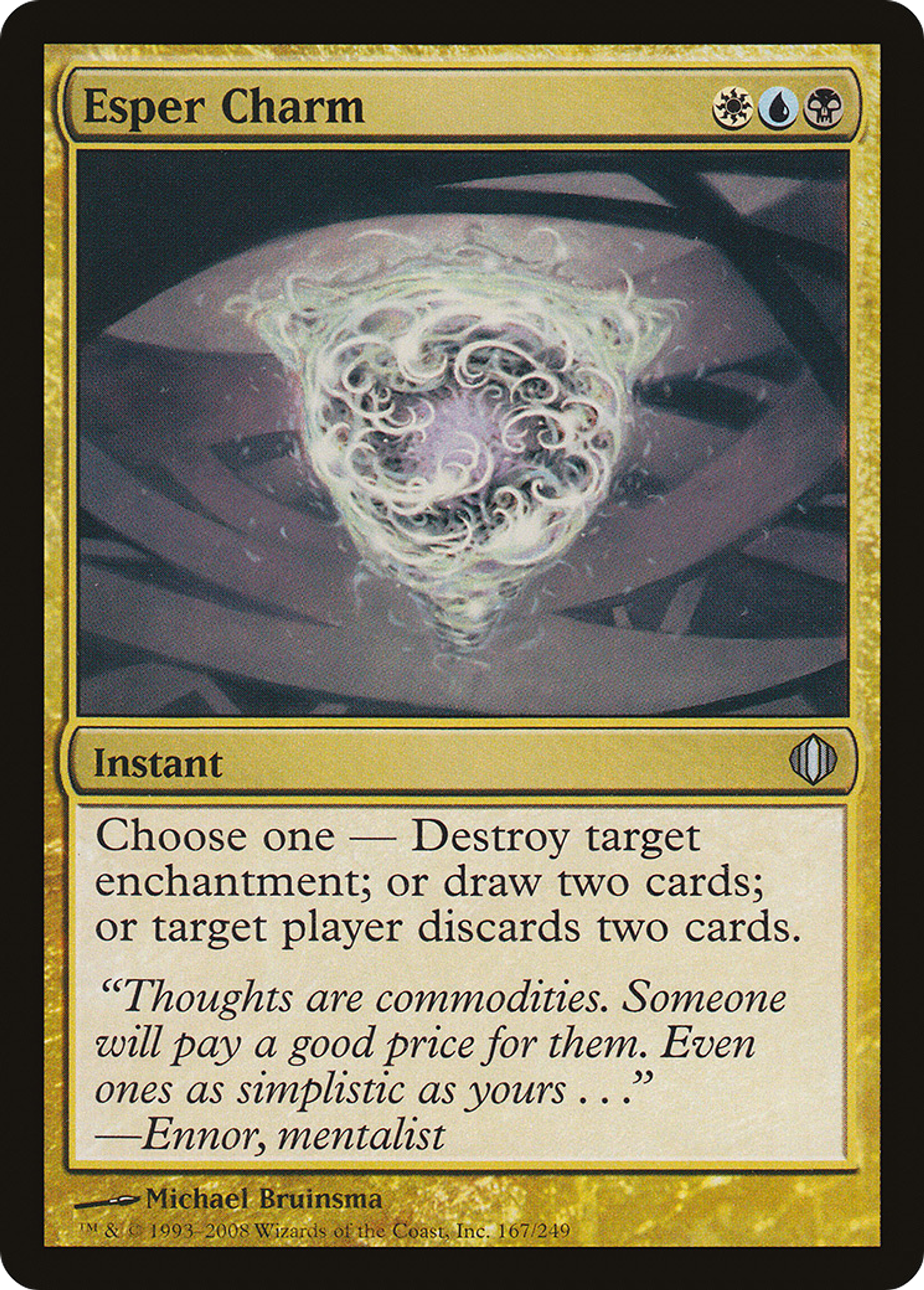 Esper Charm — Shards of Alara — Magic: The Gathering