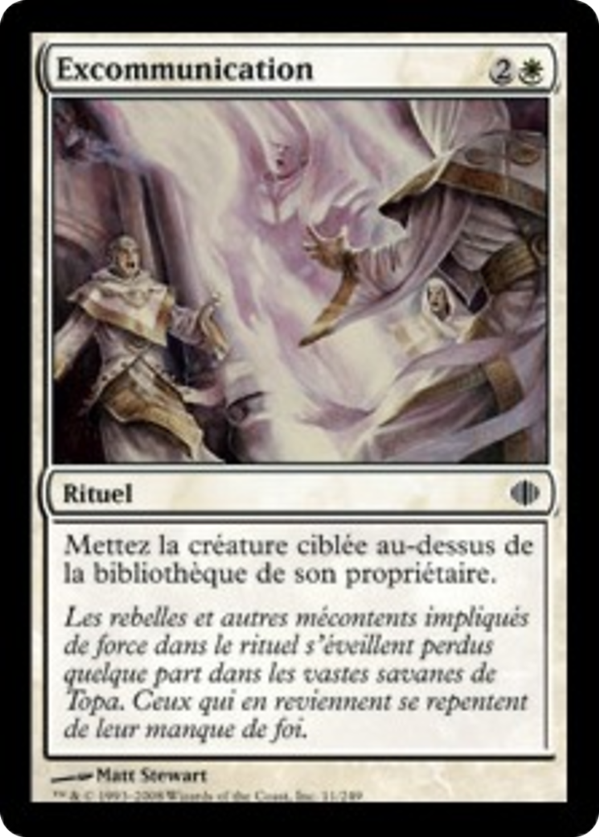 Excommunication — Shards of Alara — Magic: The Gathering