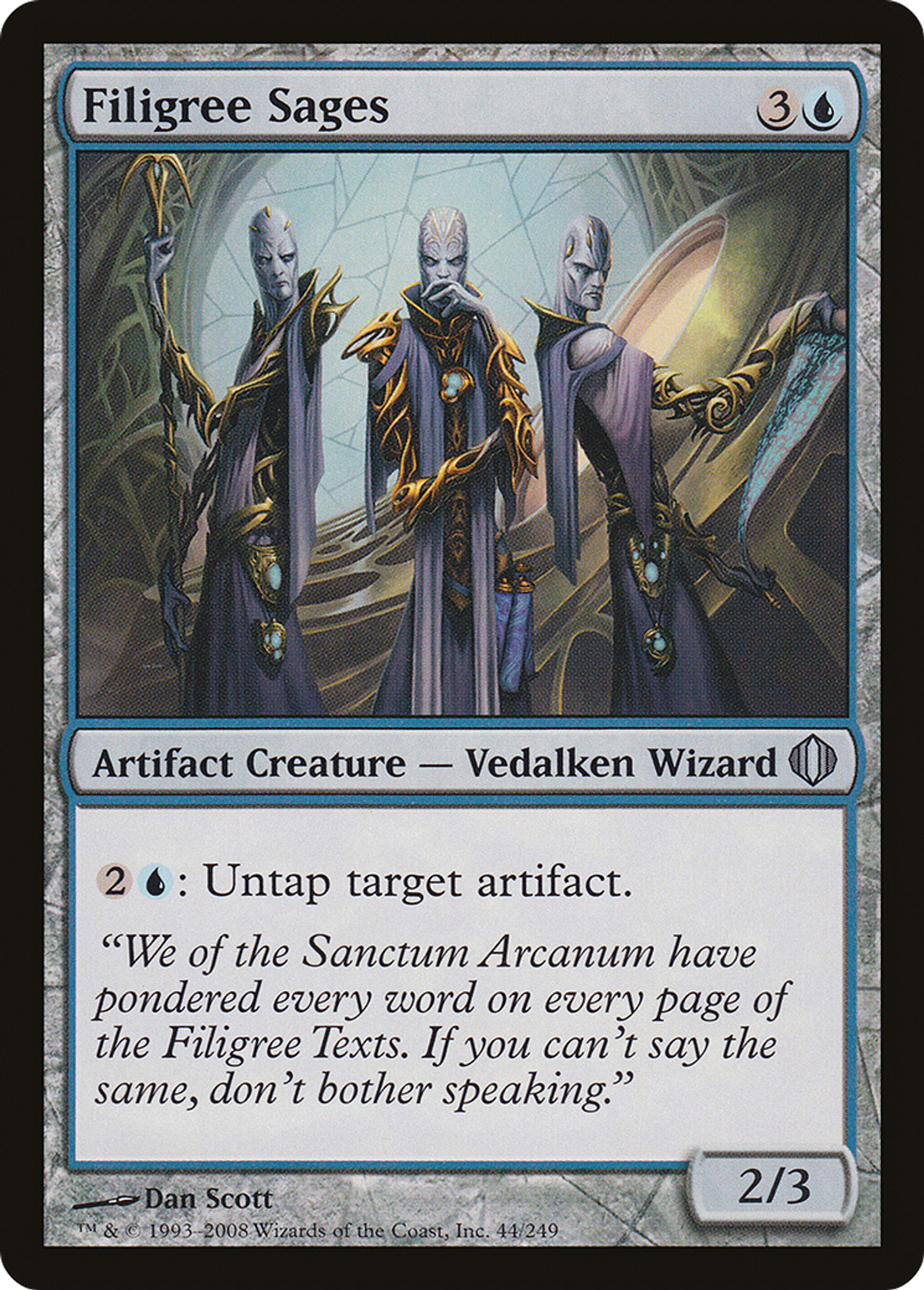 Sages du Filigrane — Shards of Alara — Magic: The Gathering