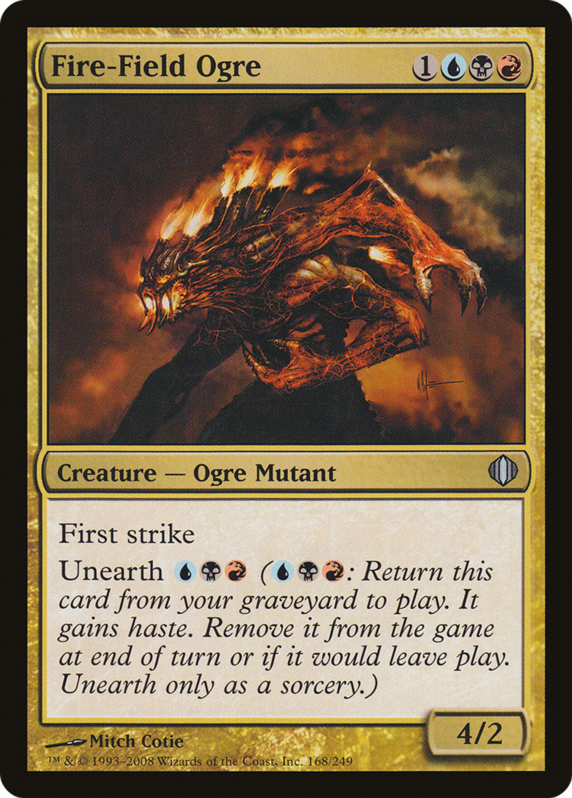 Fire-Field Ogre — Shards of Alara — Magic: The Gathering
