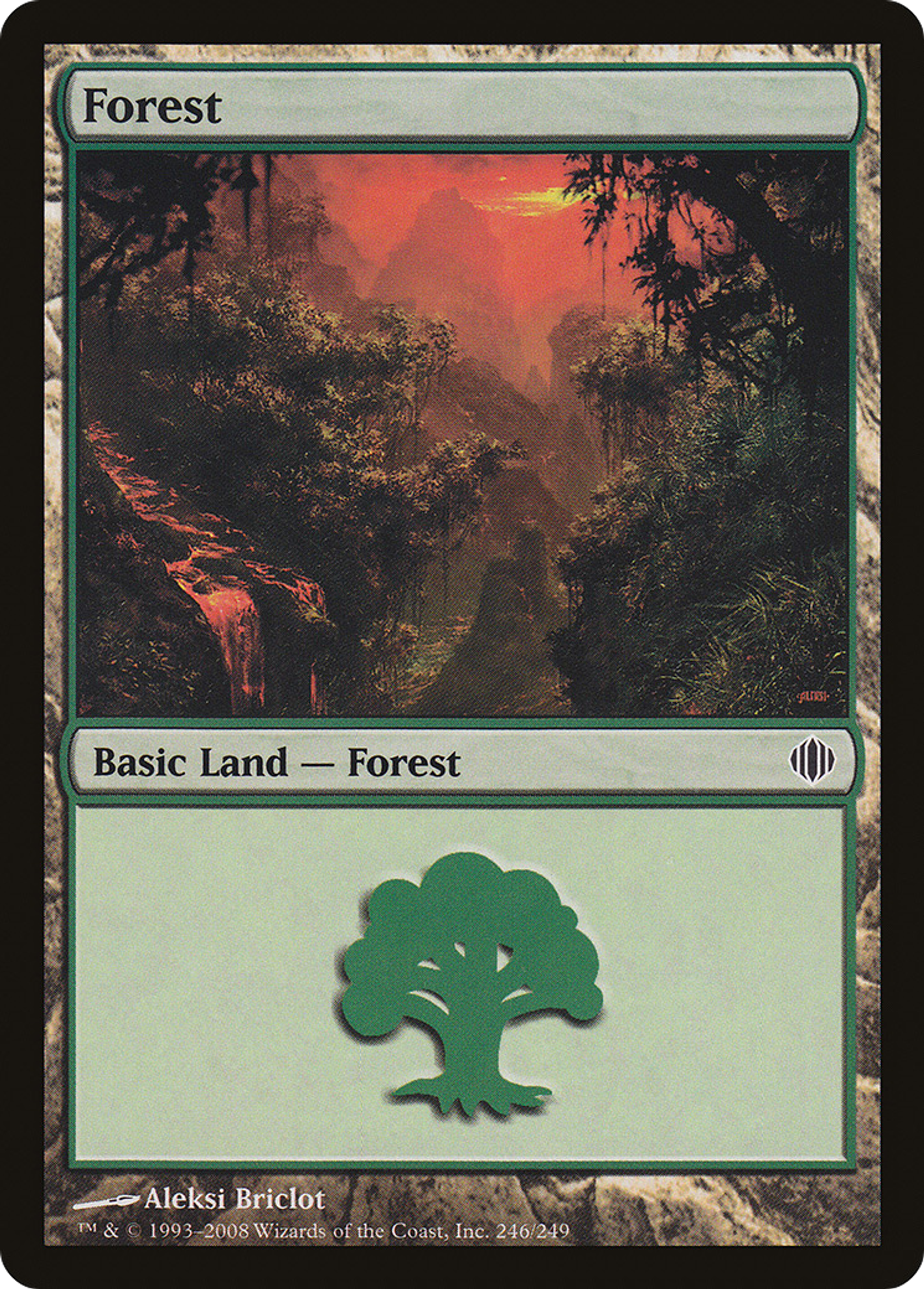 Forest — Shards of Alara — Magic: The Gathering