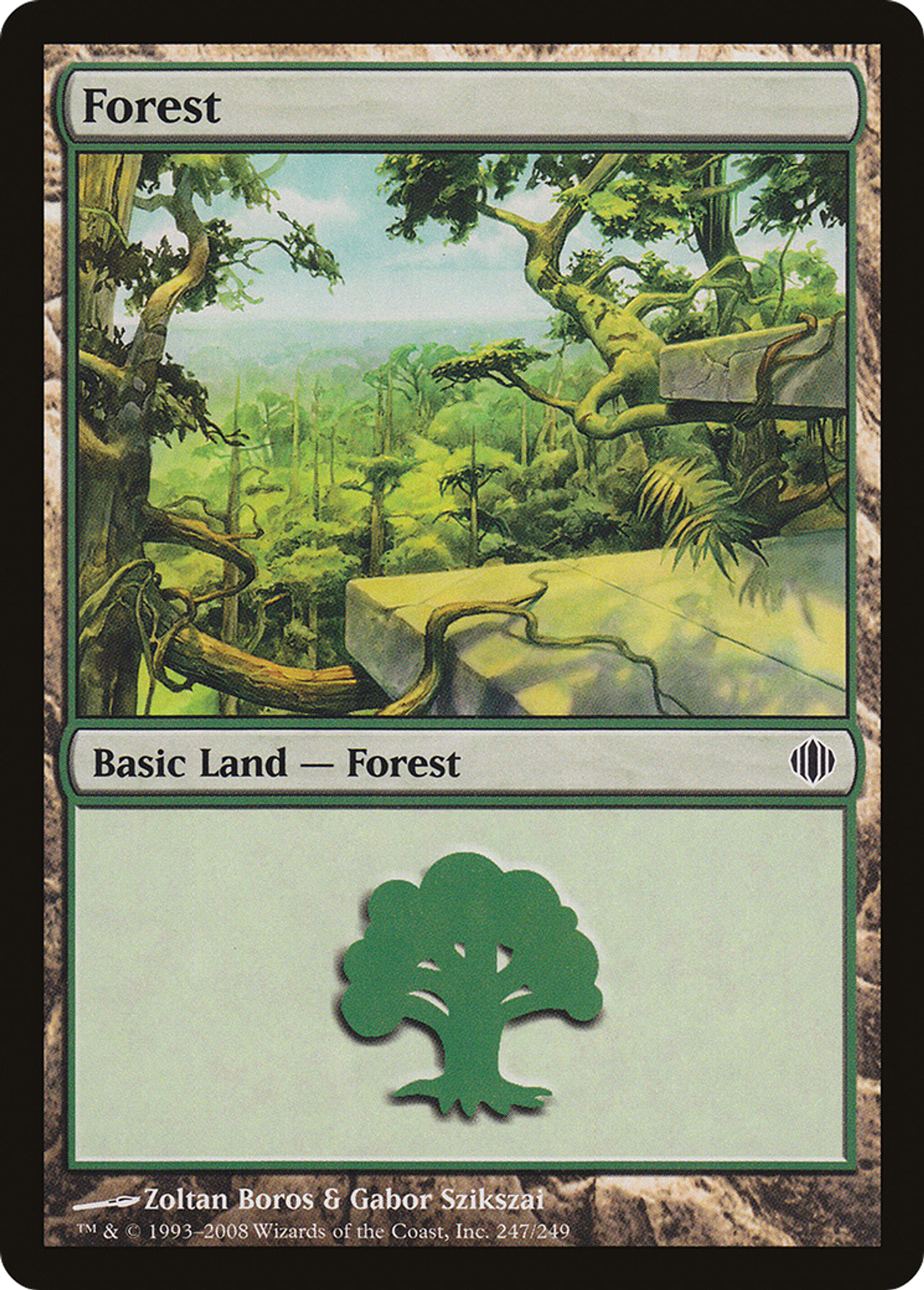 Forest — Shards of Alara — Magic: The Gathering