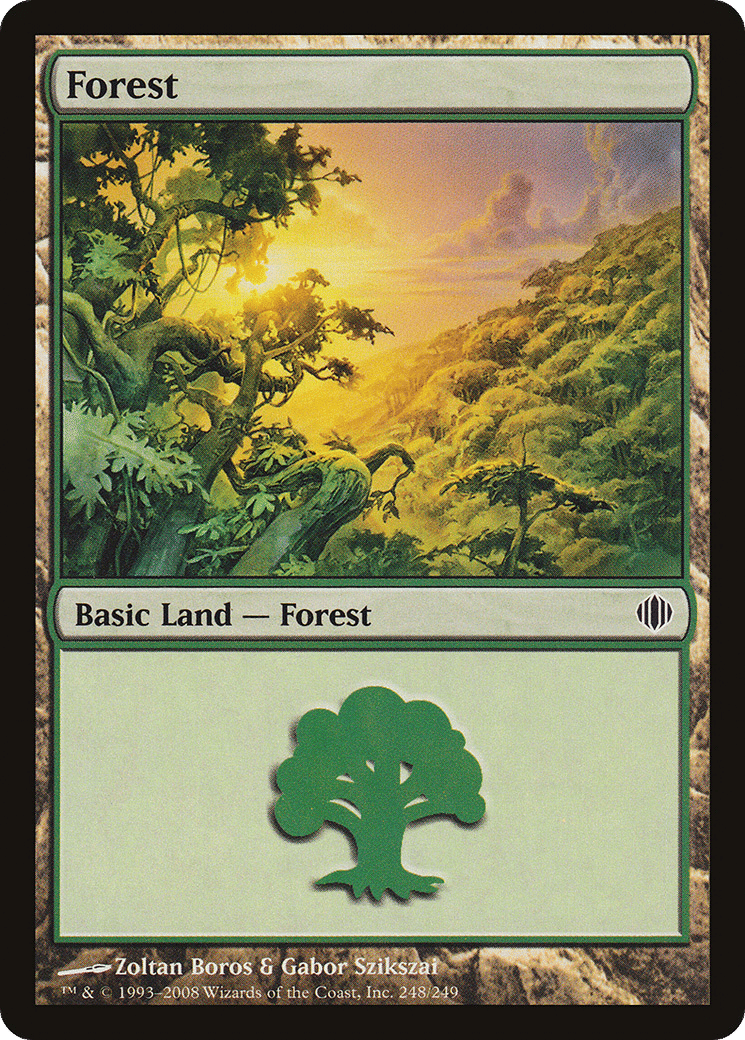 Forest — Shards of Alara — Magic: The Gathering