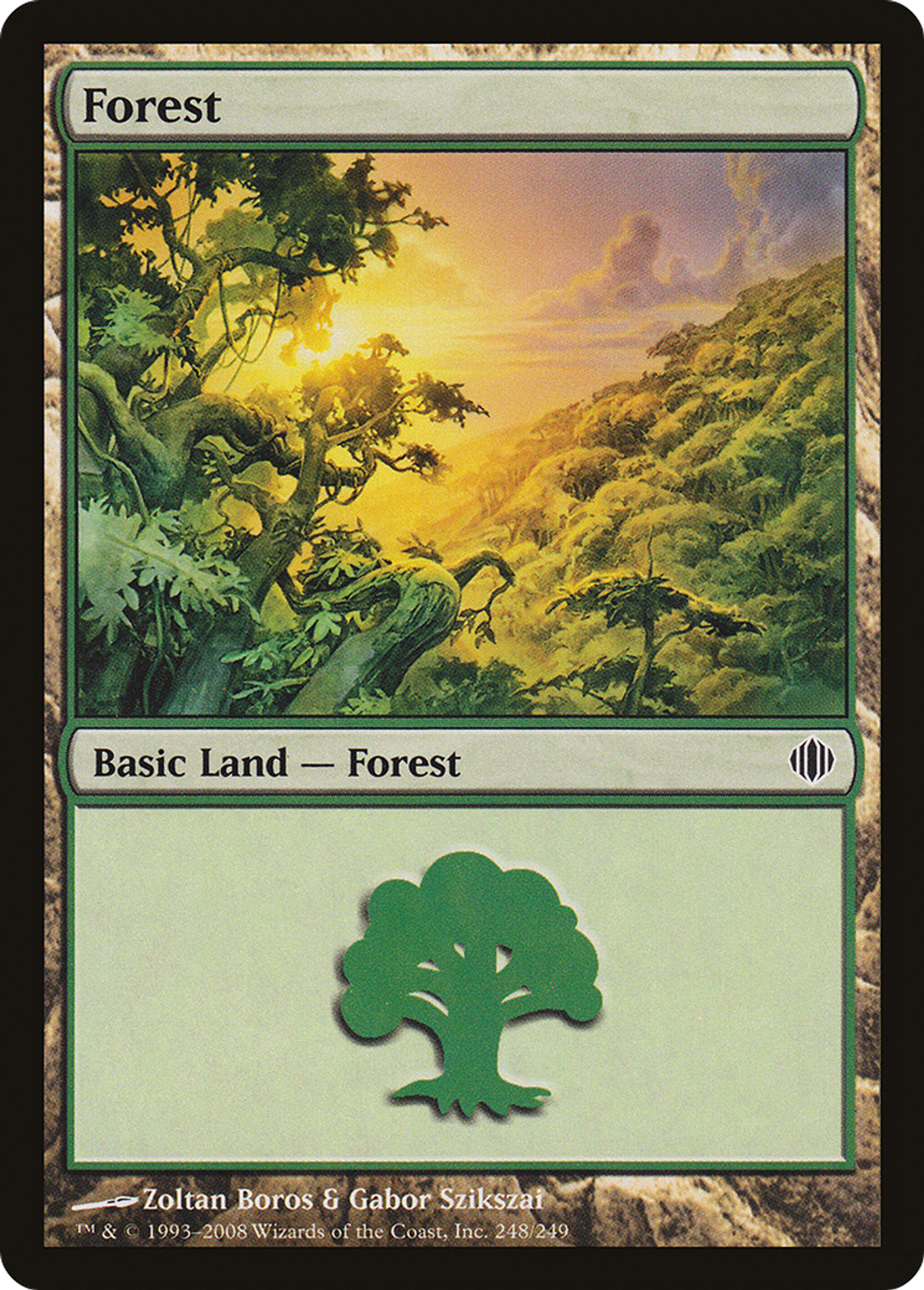 Forest — Shards of Alara — Magic: The Gathering