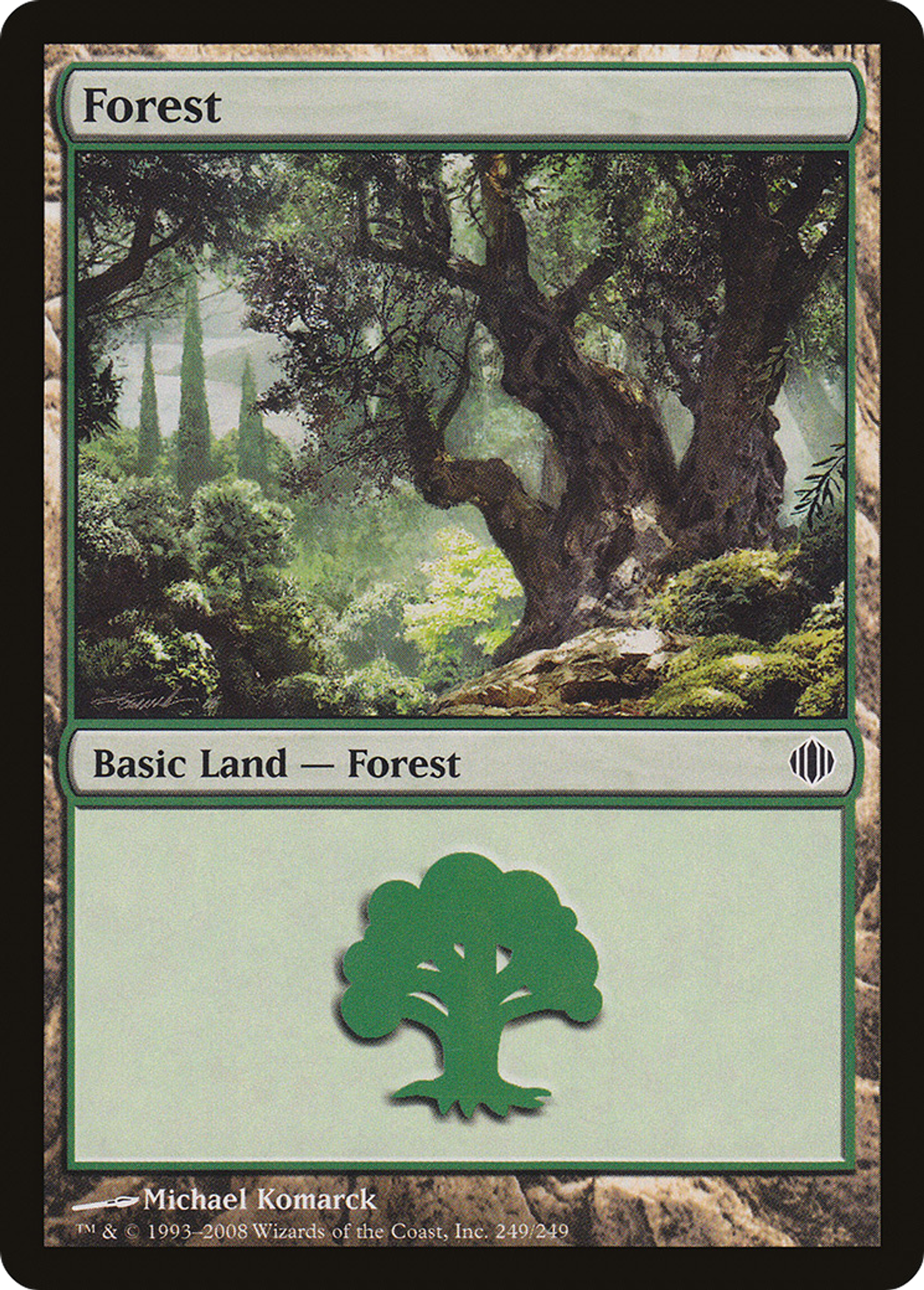 Forest — Shards of Alara — Magic: The Gathering