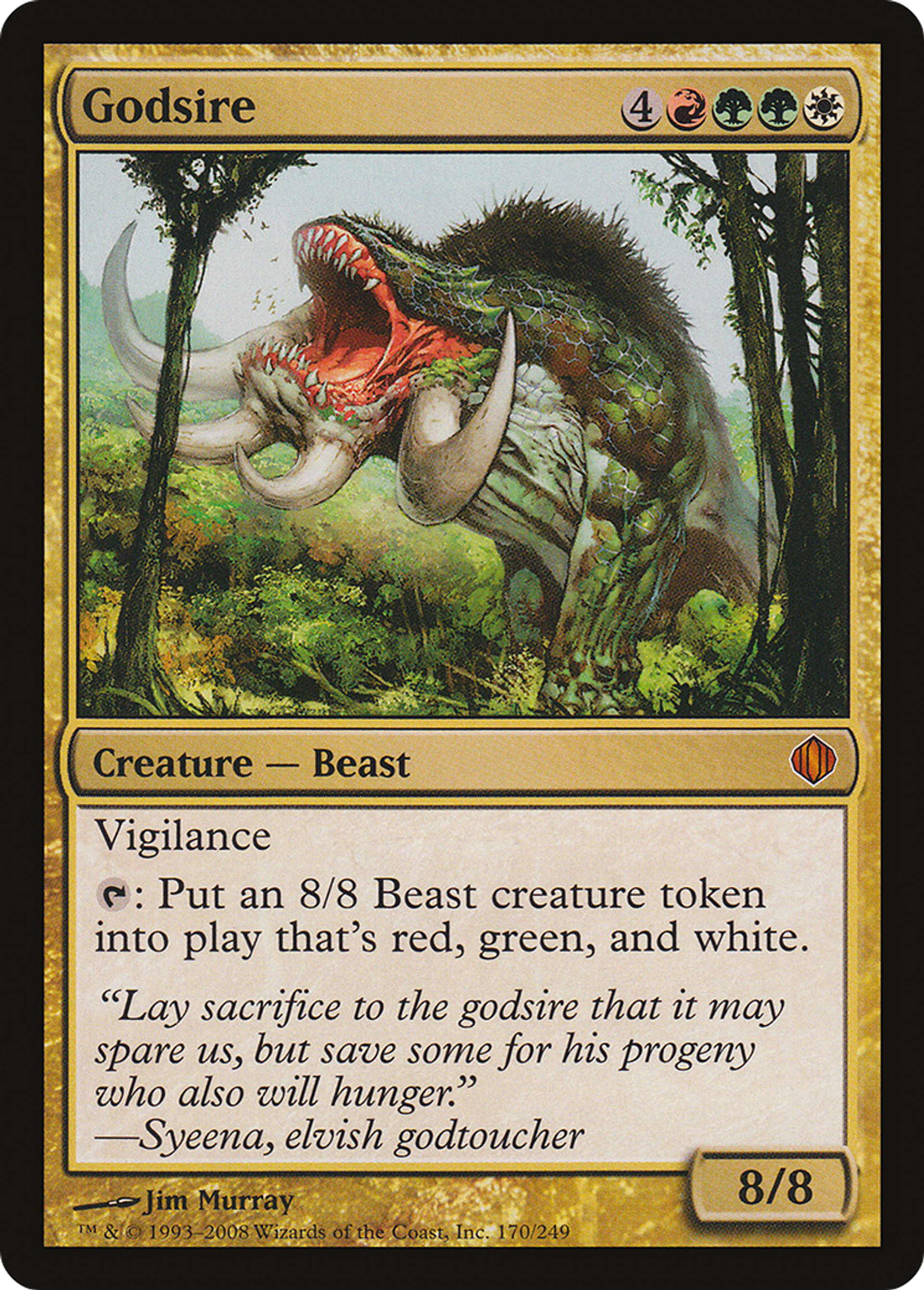 Godsire — Shards of Alara — Magic: The Gathering