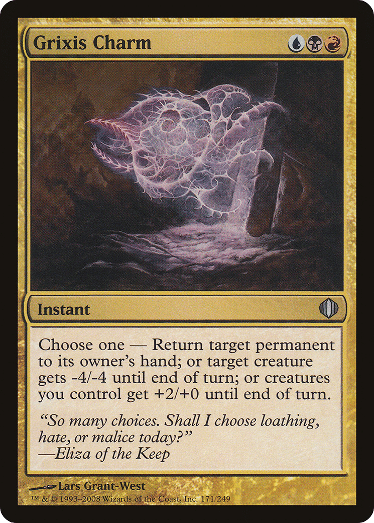 Grixis Charm — Shards of Alara — Magic: The Gathering