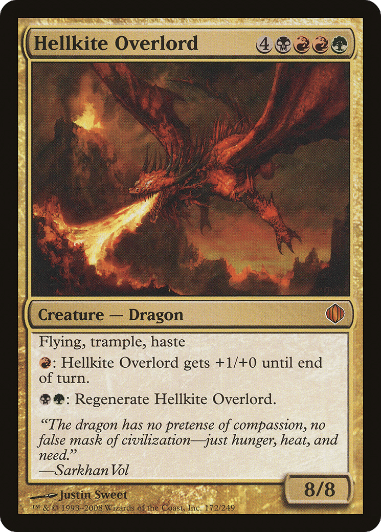Hellkite Overlord — Shards of Alara — Magic: The Gathering
