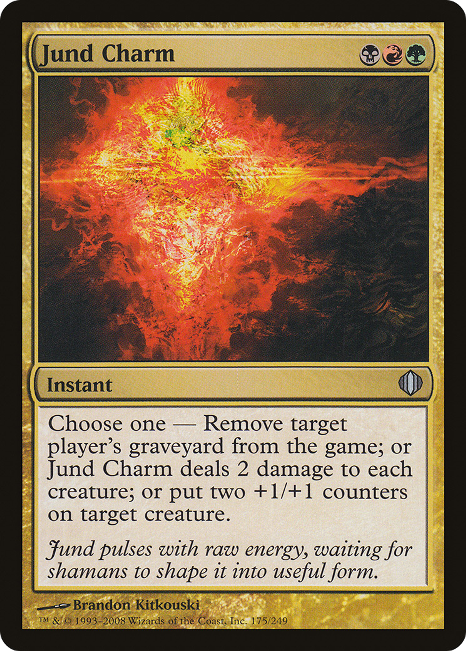 Jund Charm — Shards of Alara — Magic: The Gathering