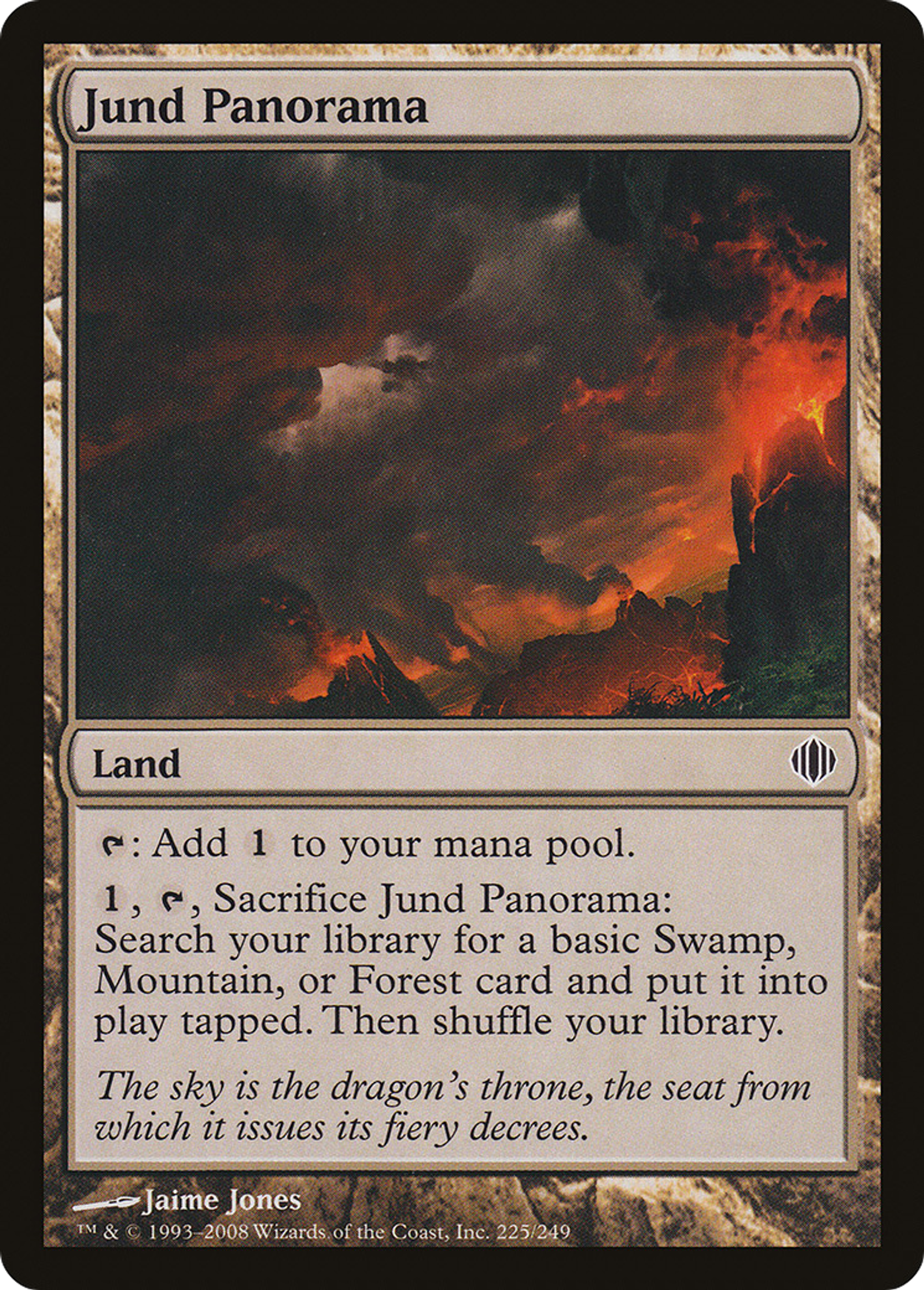 Jund Panorama — Shards of Alara — Magic: The Gathering