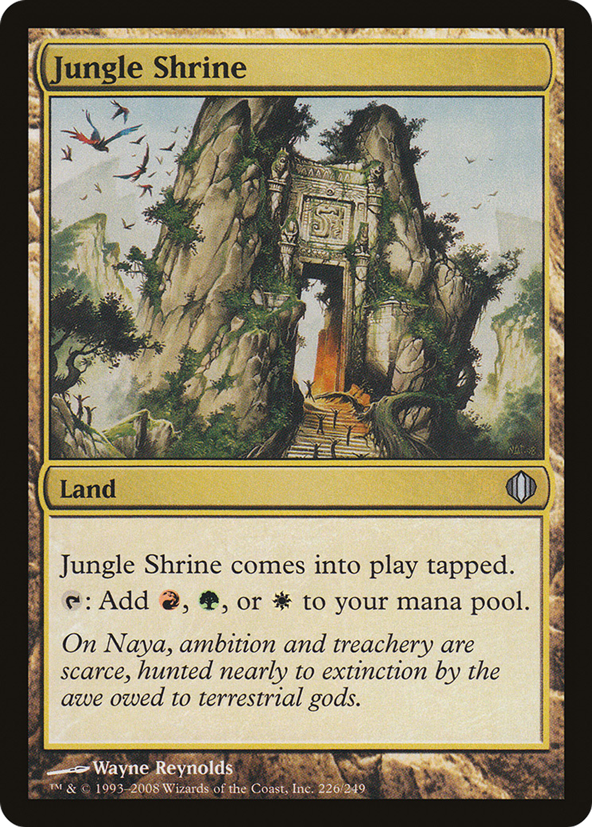 Jungle Shrine — Shards of Alara — Magic: The Gathering