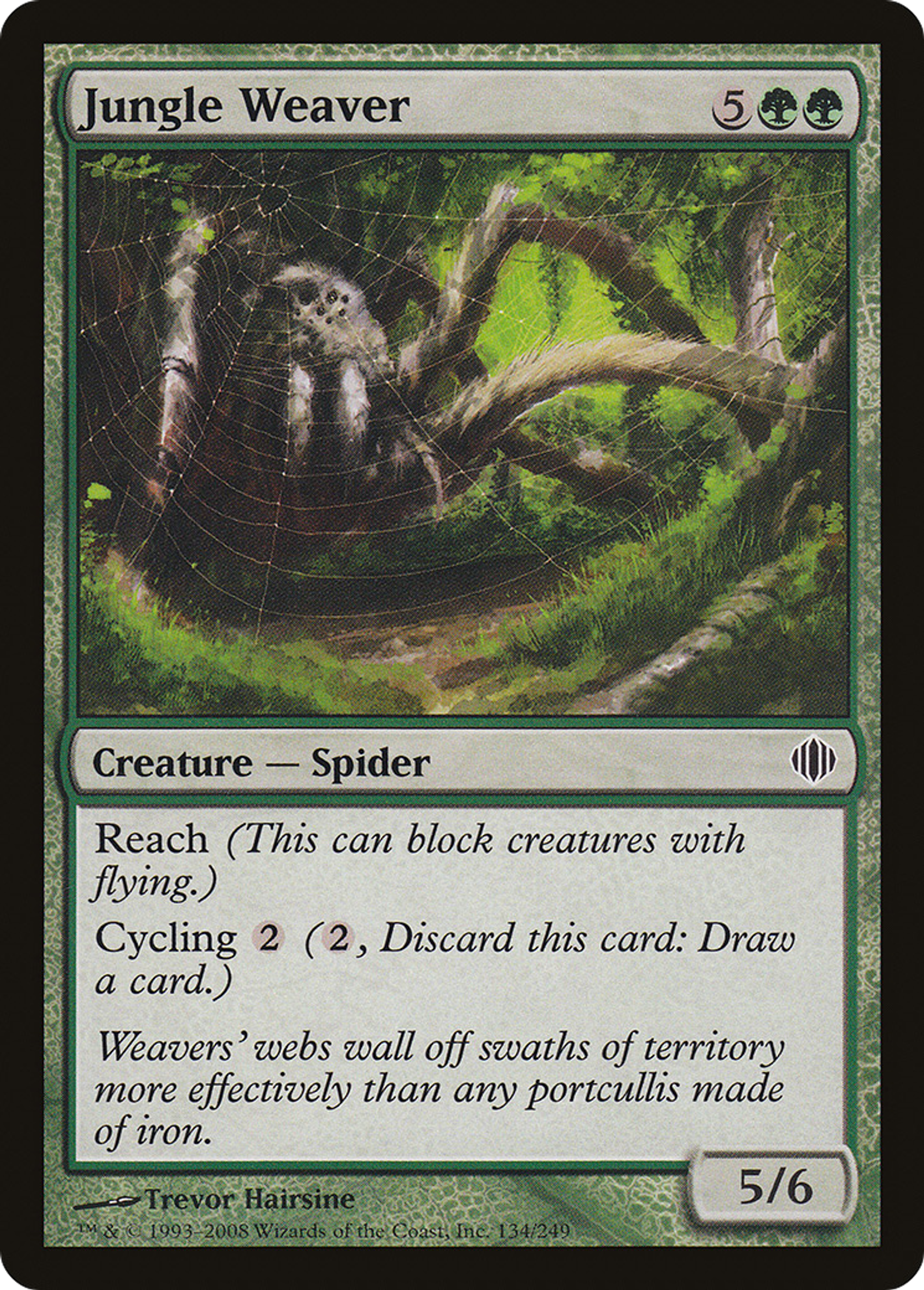 Tisseur de jungle — Shards of Alara — Magic: The Gathering