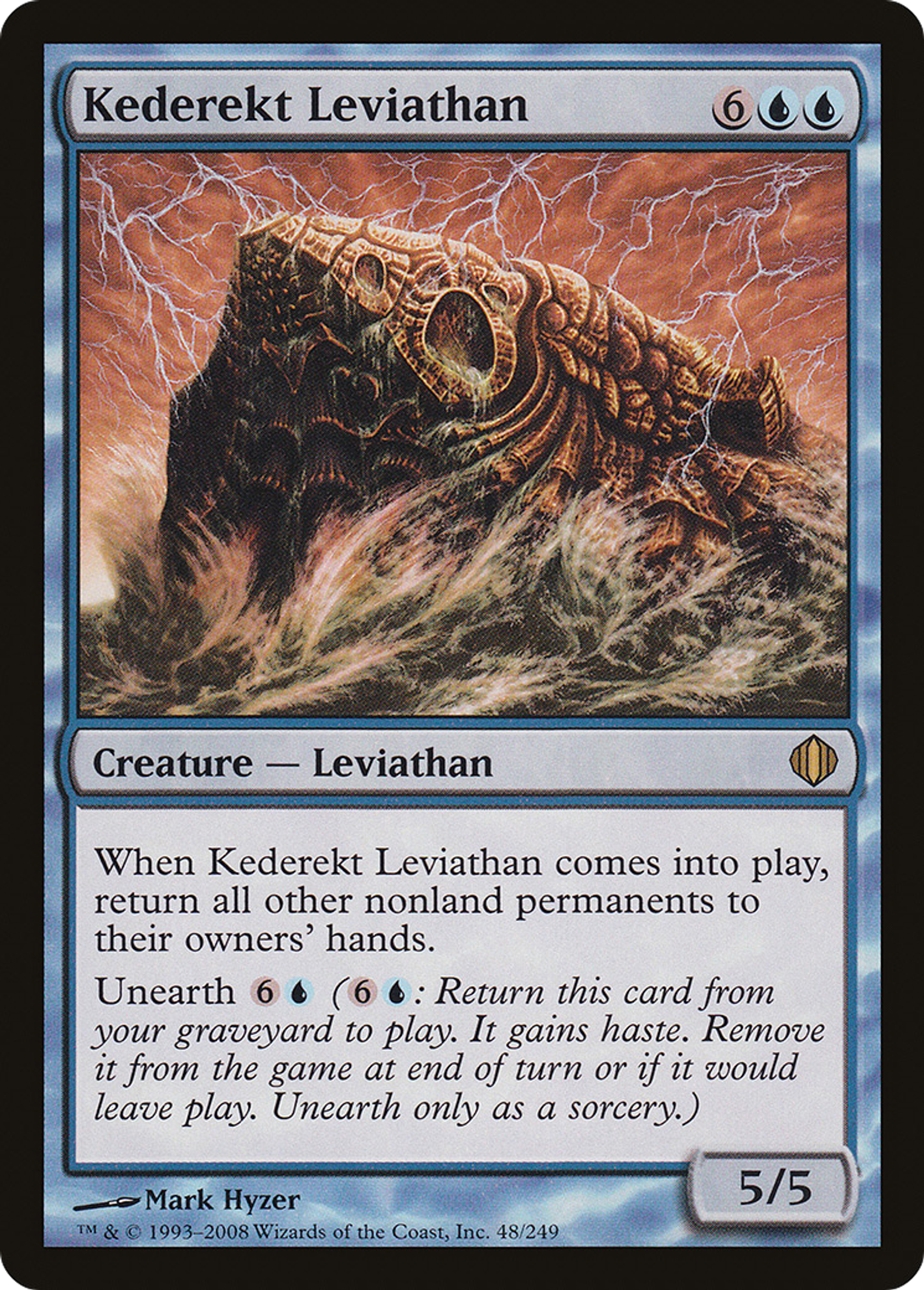 Kederekt Leviathan — Shards of Alara — Magic: The Gathering