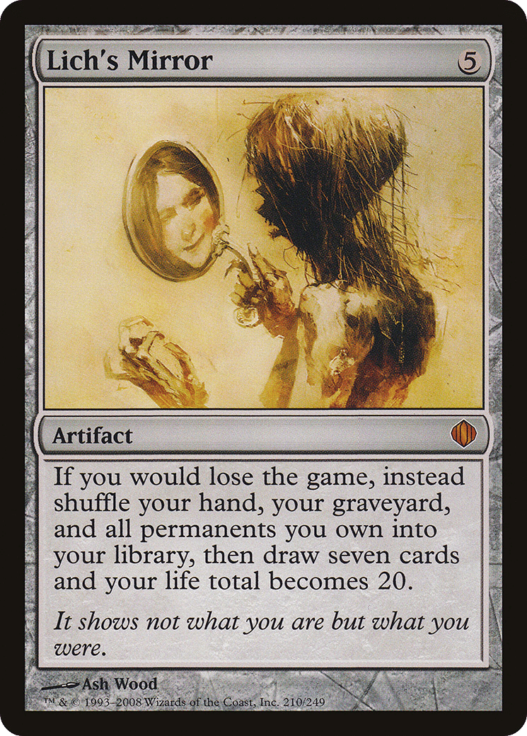 Lich's Mirror — Shards of Alara — Magic: The Gathering