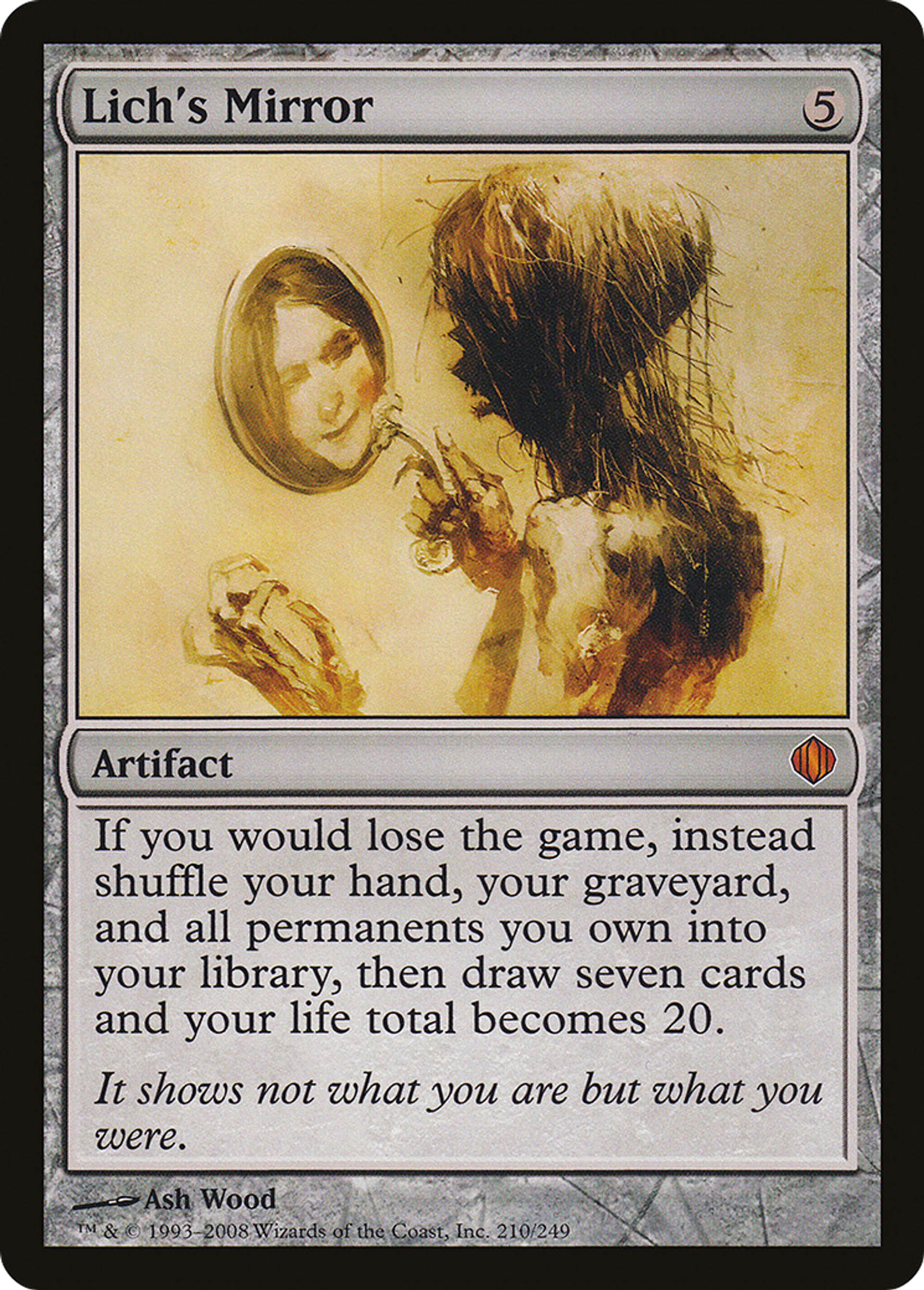 Lich's Mirror — Shards of Alara — Magic: The Gathering
