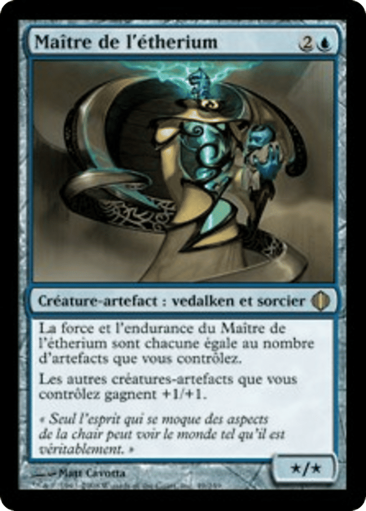 Maître de l'étherium — Shards of Alara — Magic: The Gathering