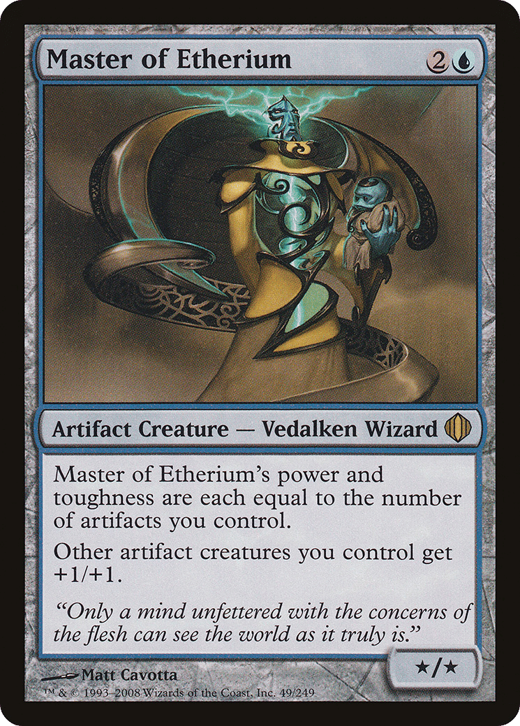 Master of Etherium — Shards of Alara — Magic: The Gathering
