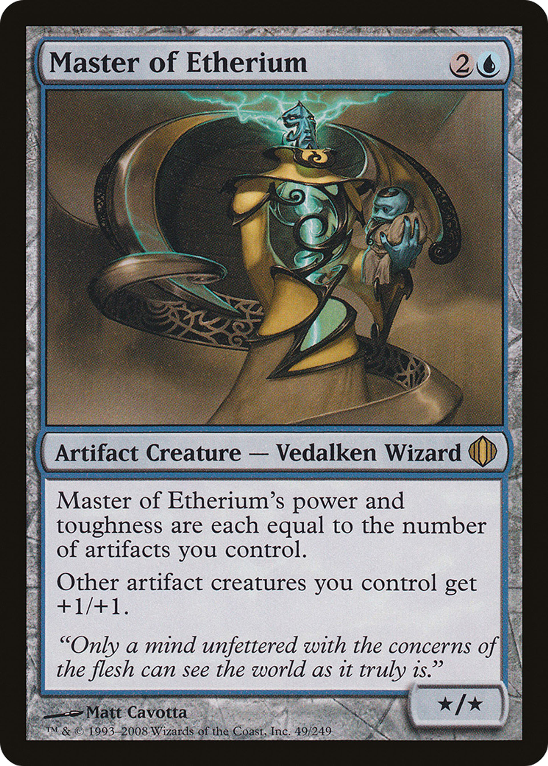 Maître de l'étherium — Shards of Alara — Magic: The Gathering