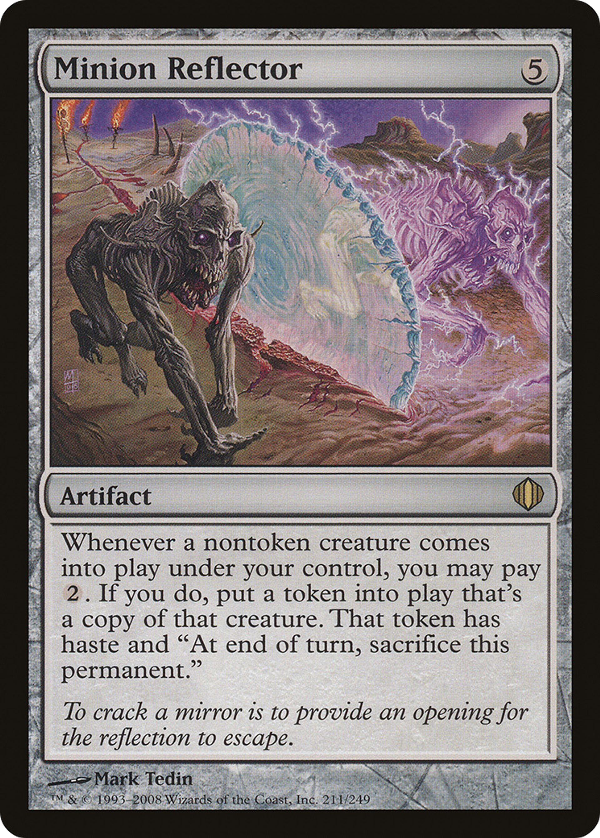 Minion Reflector — Shards of Alara — Magic: The Gathering