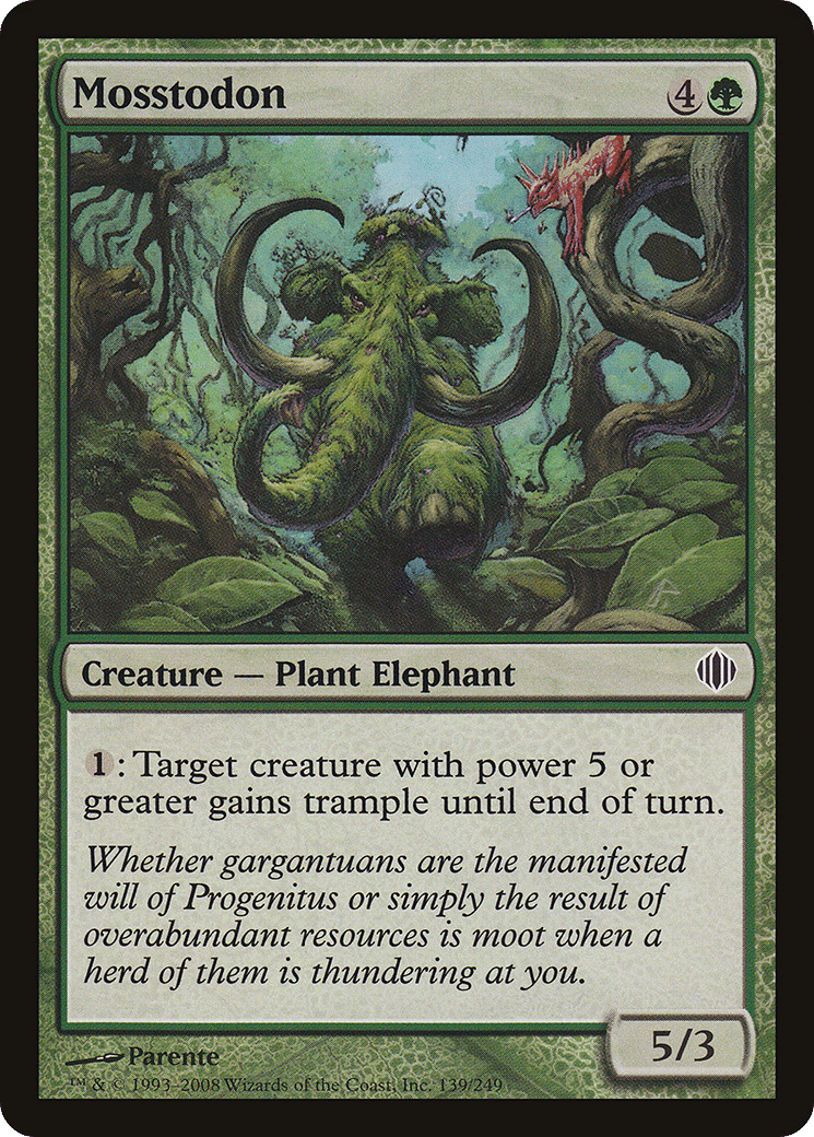 Mosstodon — Shards of Alara — Magic: The Gathering