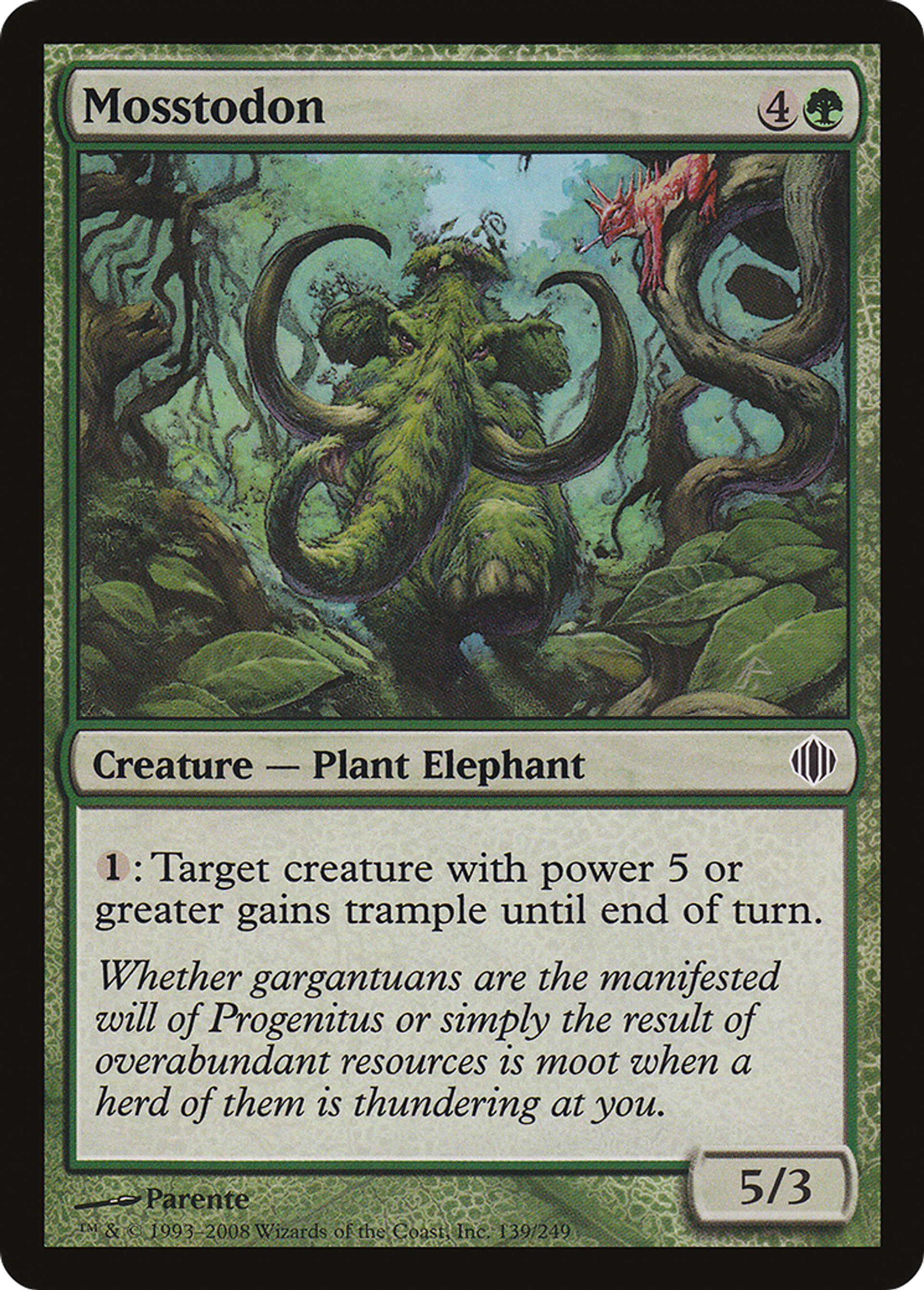 Mosstodon — Shards of Alara — Magic: The Gathering