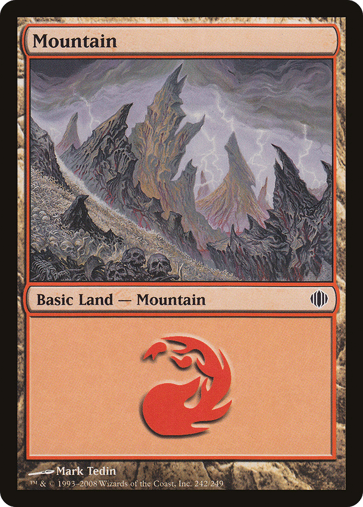 Mountain — Shards of Alara — Magic: The Gathering