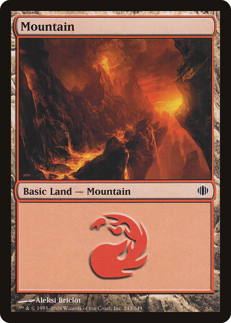 Mountain — Shards of Alara — Magic: The Gathering