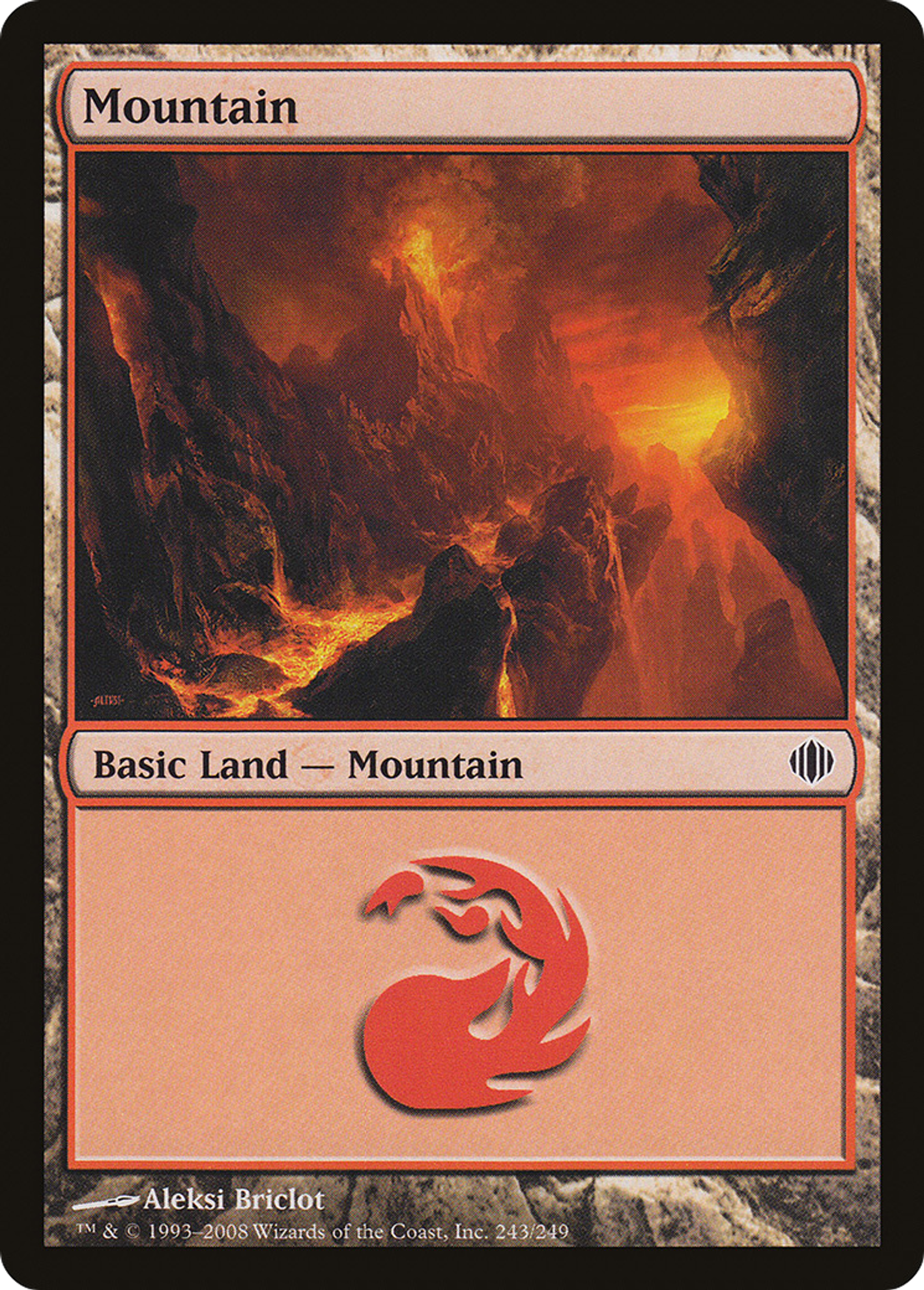 Mountain — Shards of Alara — Magic: The Gathering