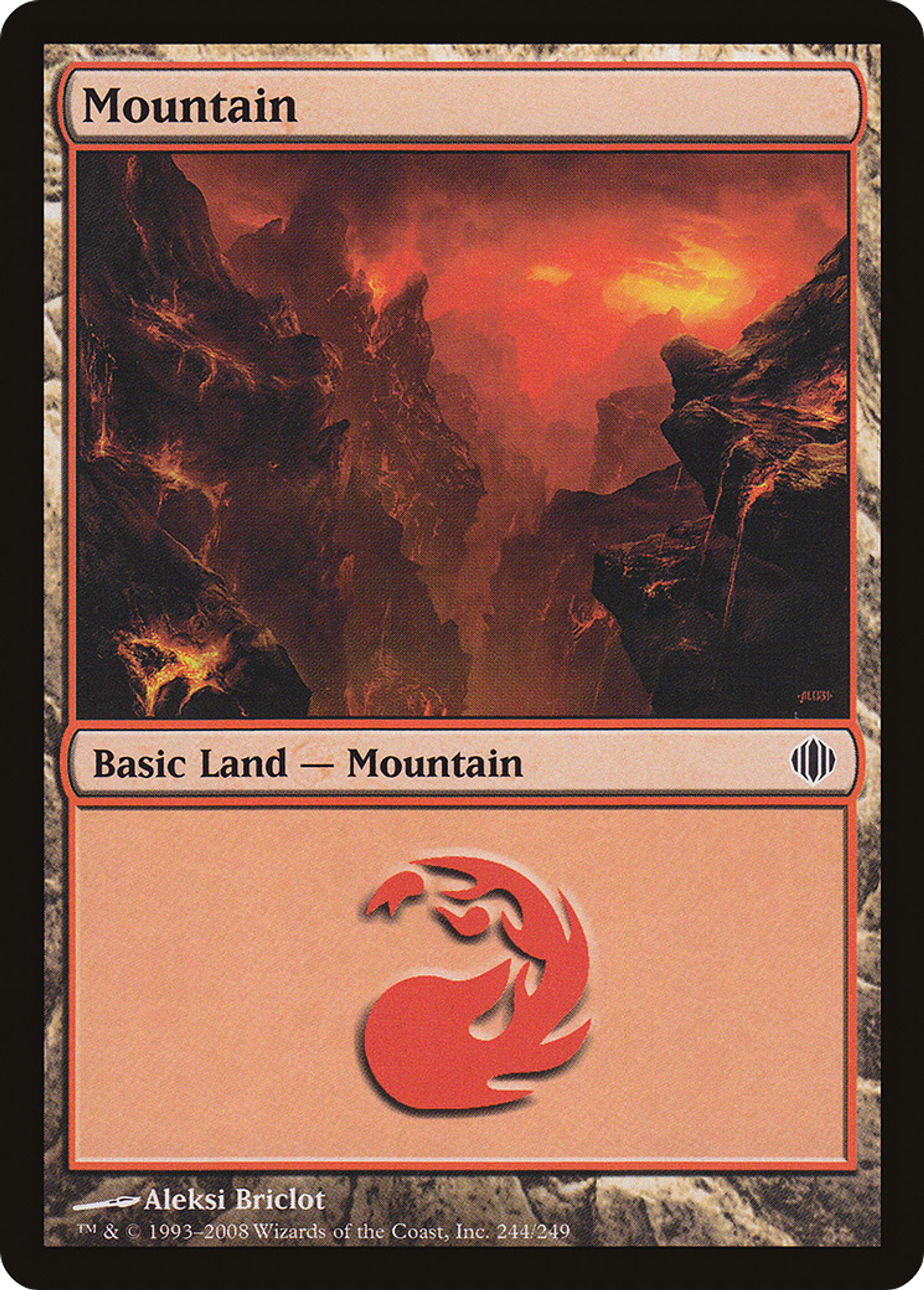 Mountain — Shards of Alara — Magic: The Gathering