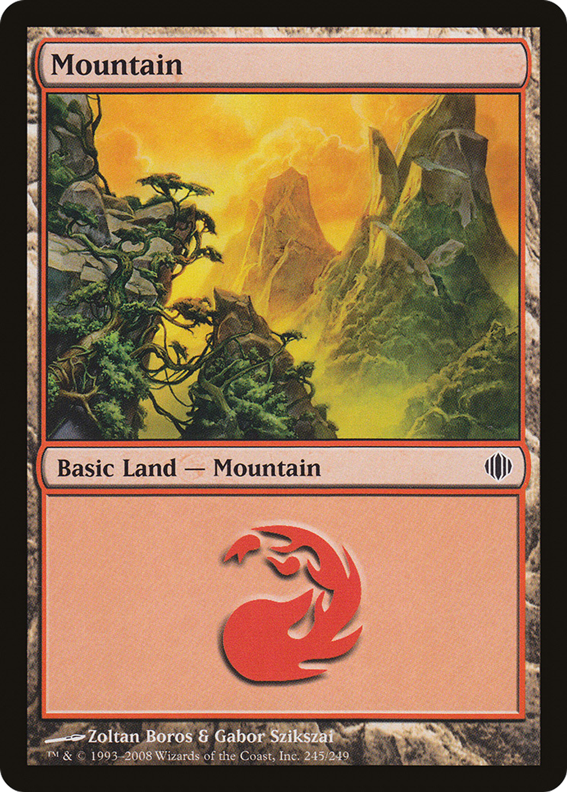 Mountain — Shards of Alara — Magic: The Gathering