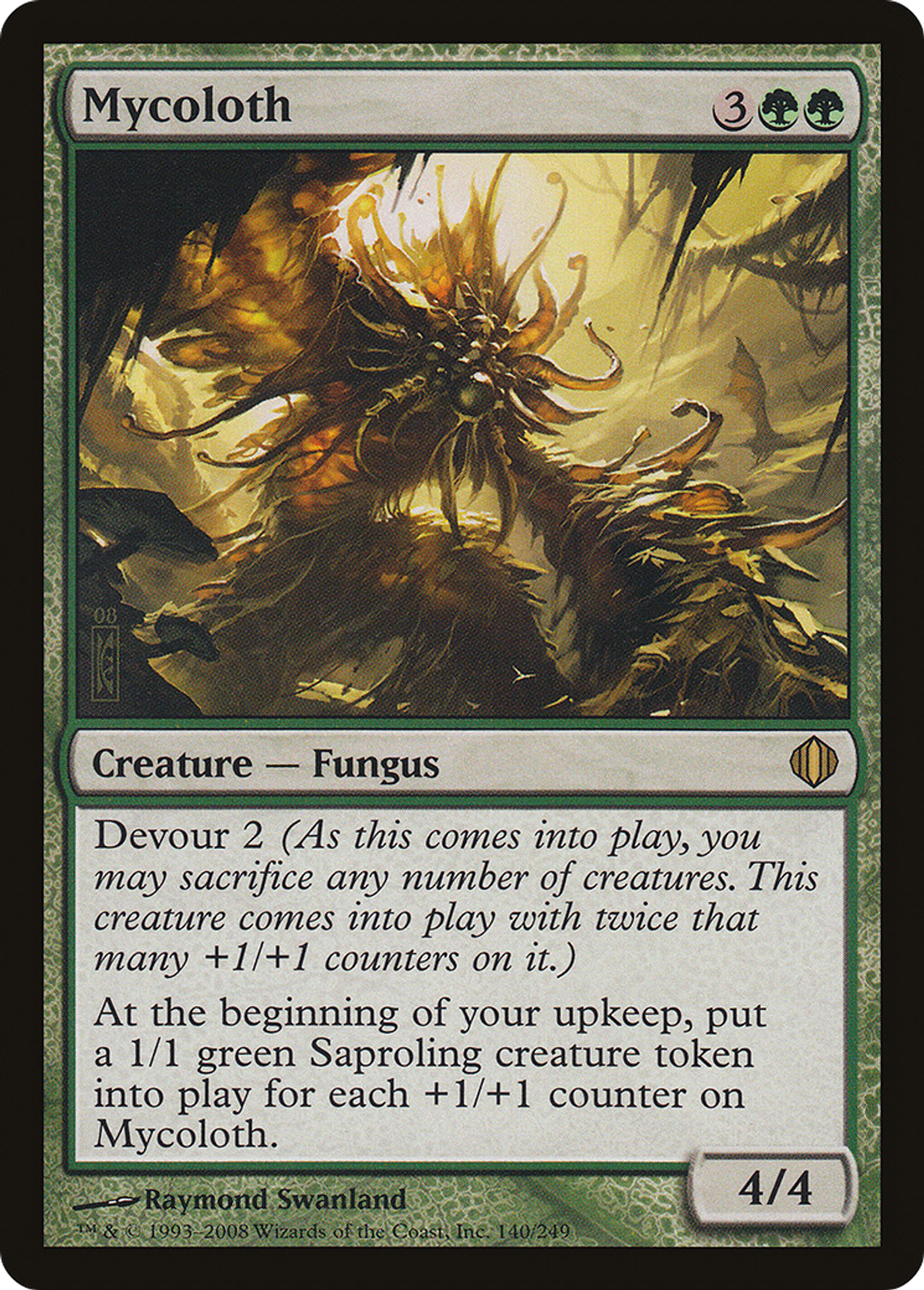 Mycoloth — Shards of Alara — Magic: The Gathering