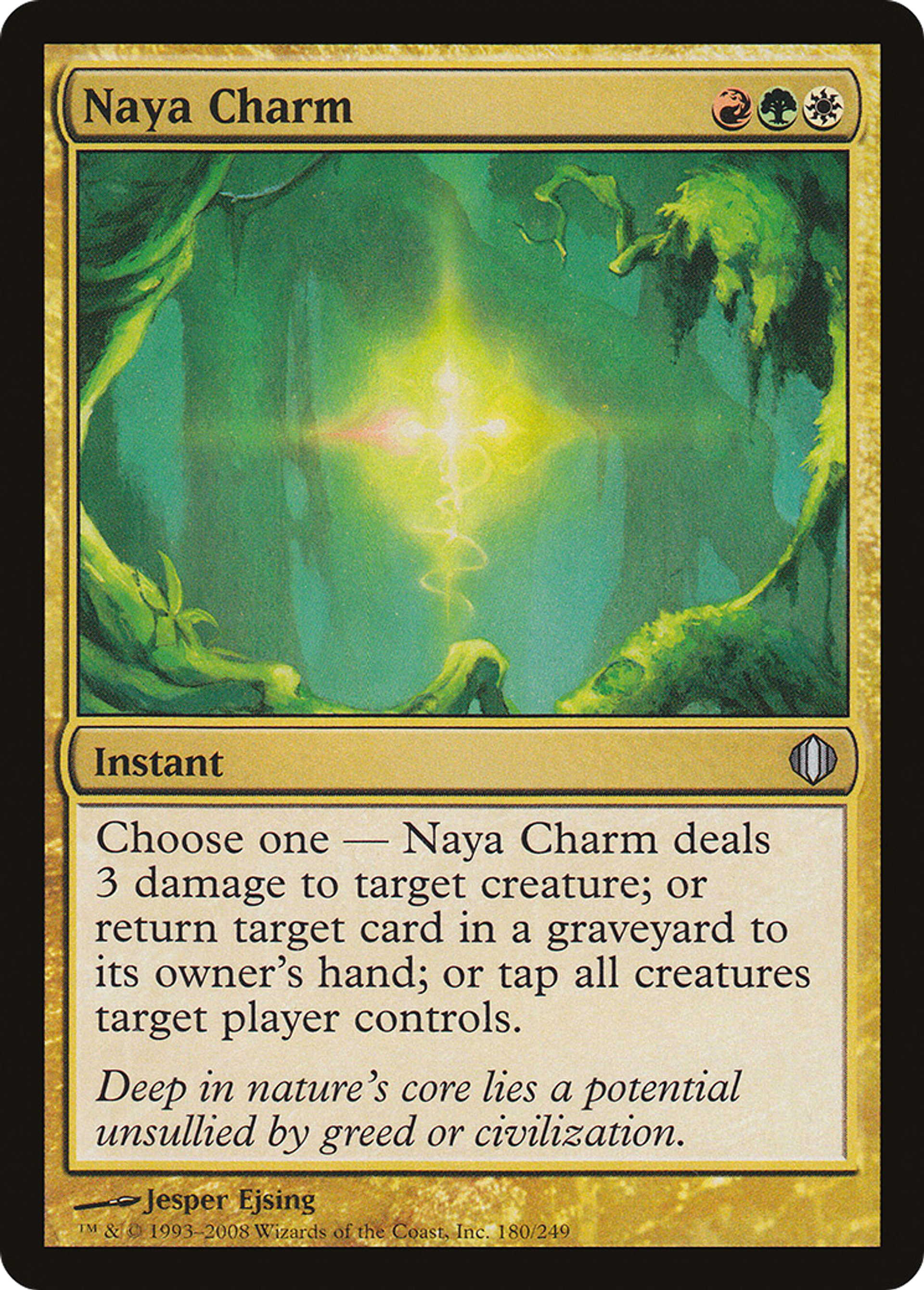 Naya Charm — Shards of Alara — Magic: The Gathering