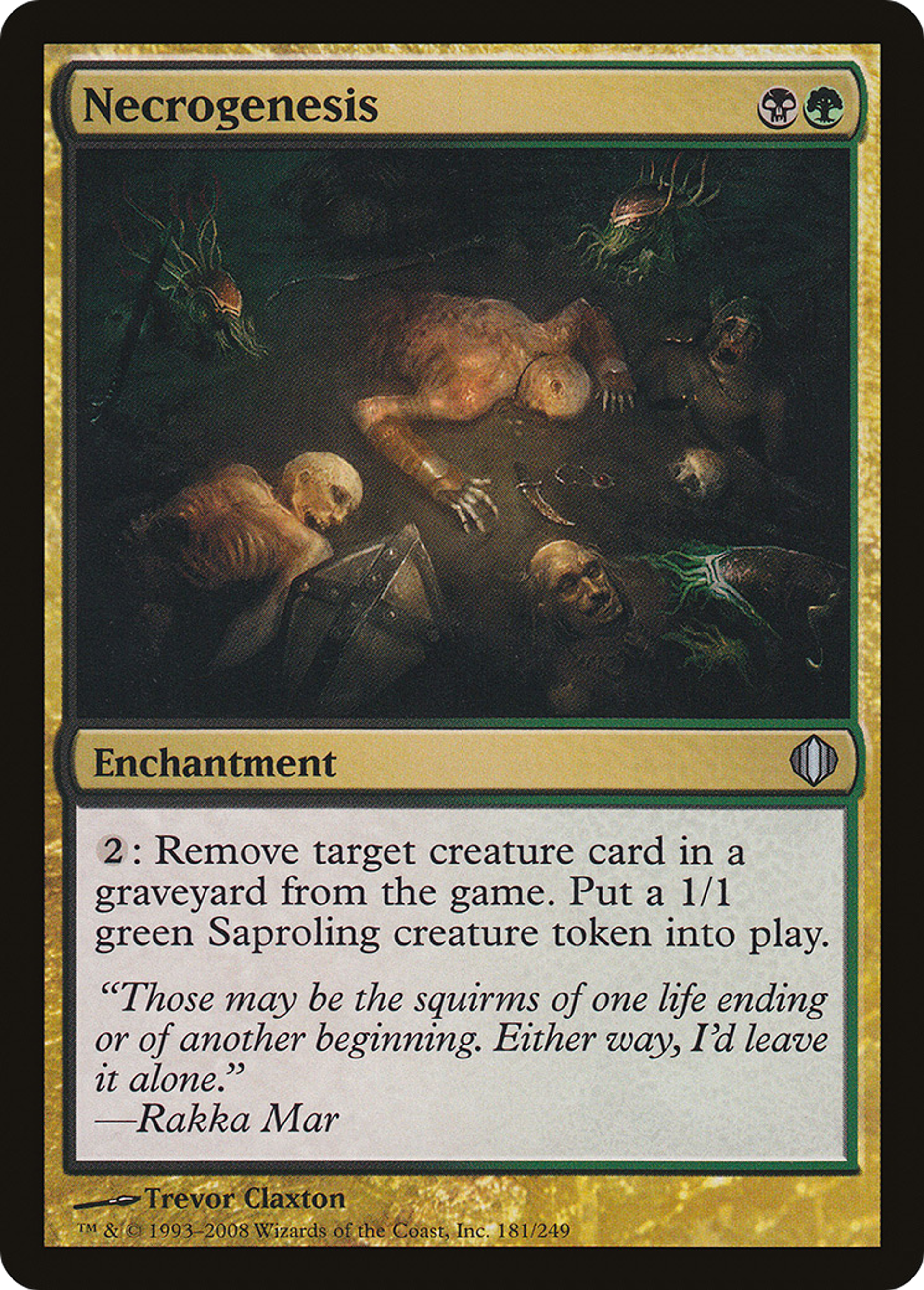 Necrogenesis — Shards of Alara — Magic: The Gathering