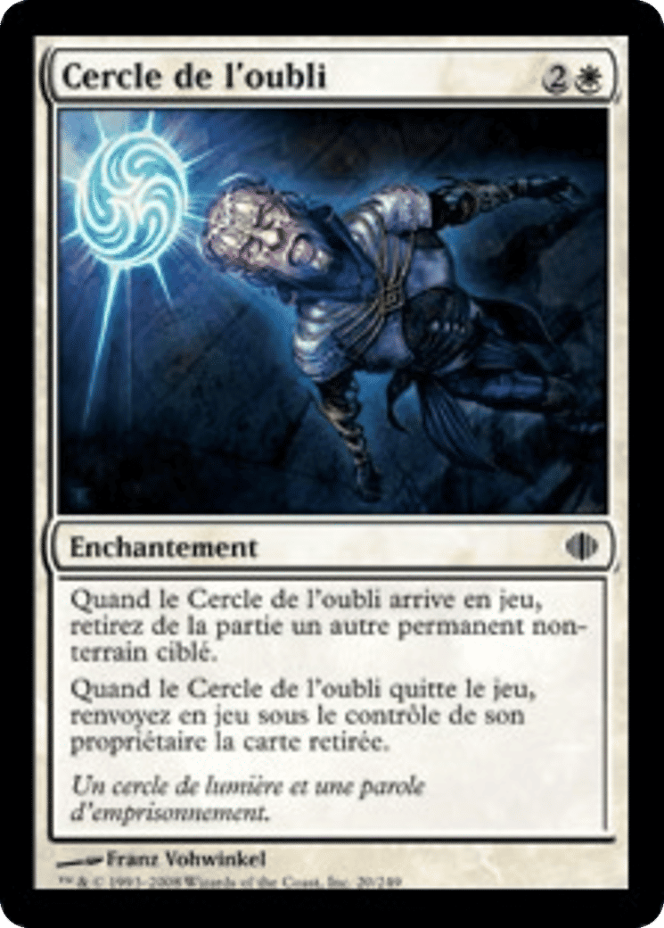 Cercle de l'oubli — Shards of Alara — Magic: The Gathering
