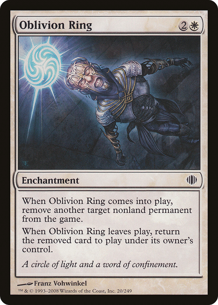 Oblivion Ring — Shards of Alara — Magic: The Gathering