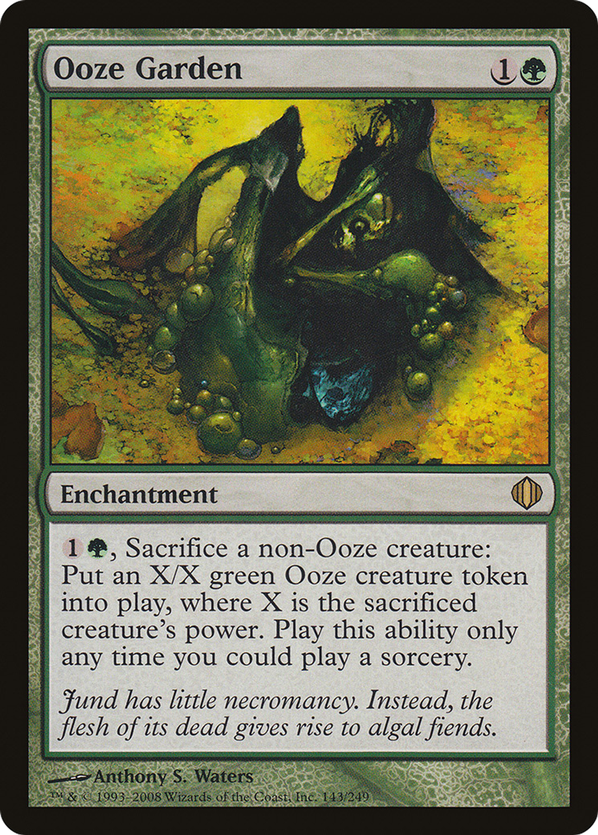 Ooze Garden — Shards of Alara — Magic: The Gathering