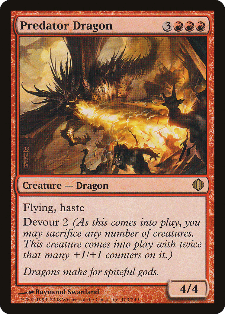 Dragon prédateur — Shards of Alara — Magic: The Gathering