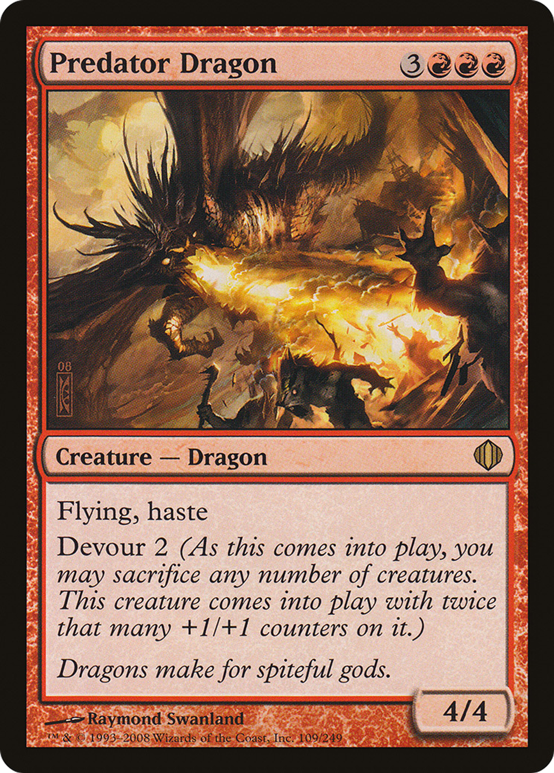 Dragon prédateur — Shards of Alara — Magic: The Gathering