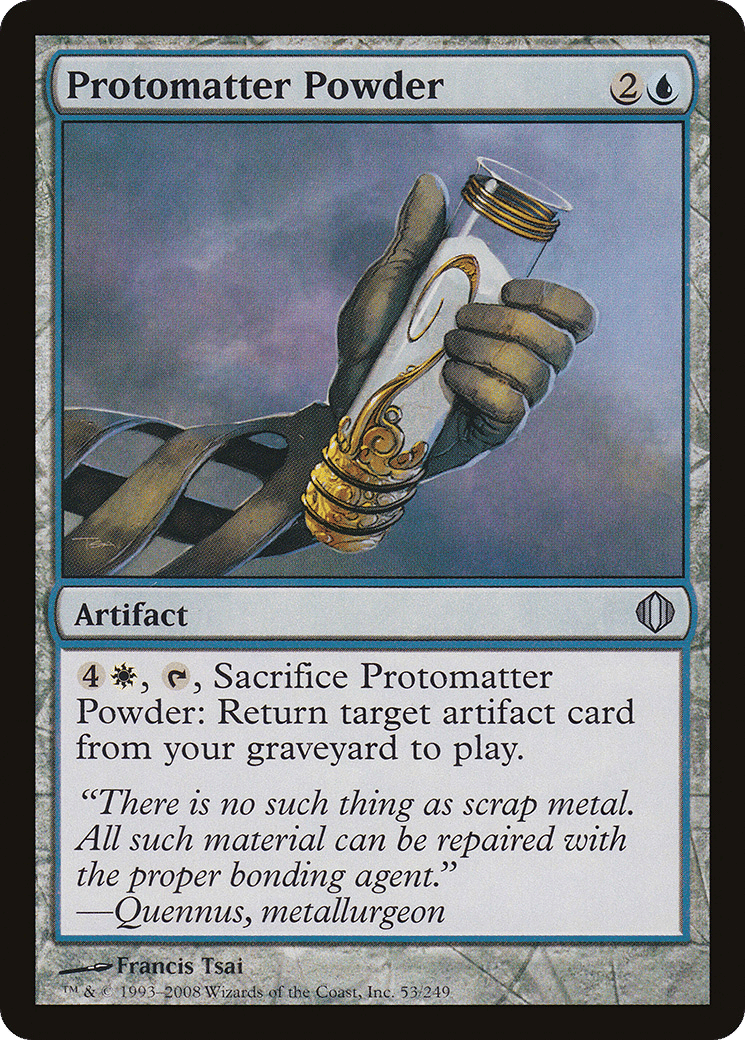 Protomatter Powder — Shards of Alara — Magic: The Gathering