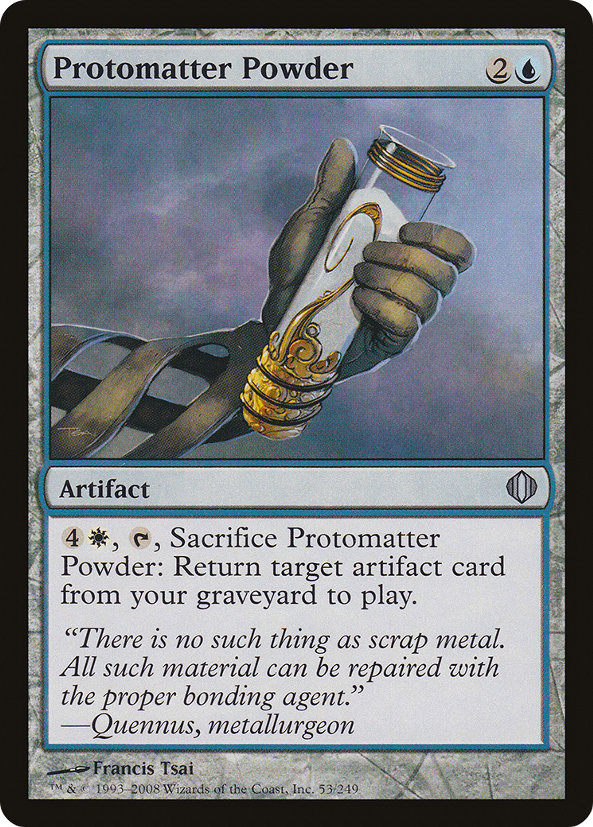 Poudre de protomatière — Shards of Alara — Magic: The Gathering
