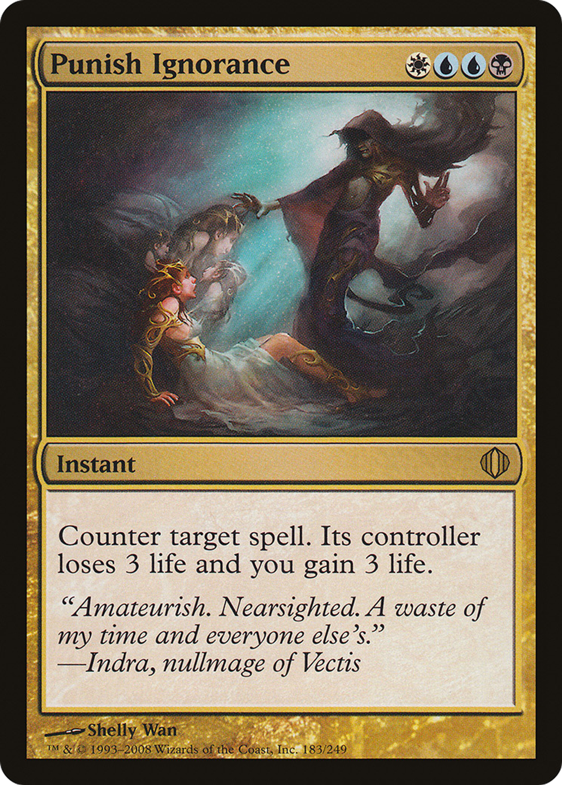 Punish Ignorance — Shards of Alara — Magic: The Gathering