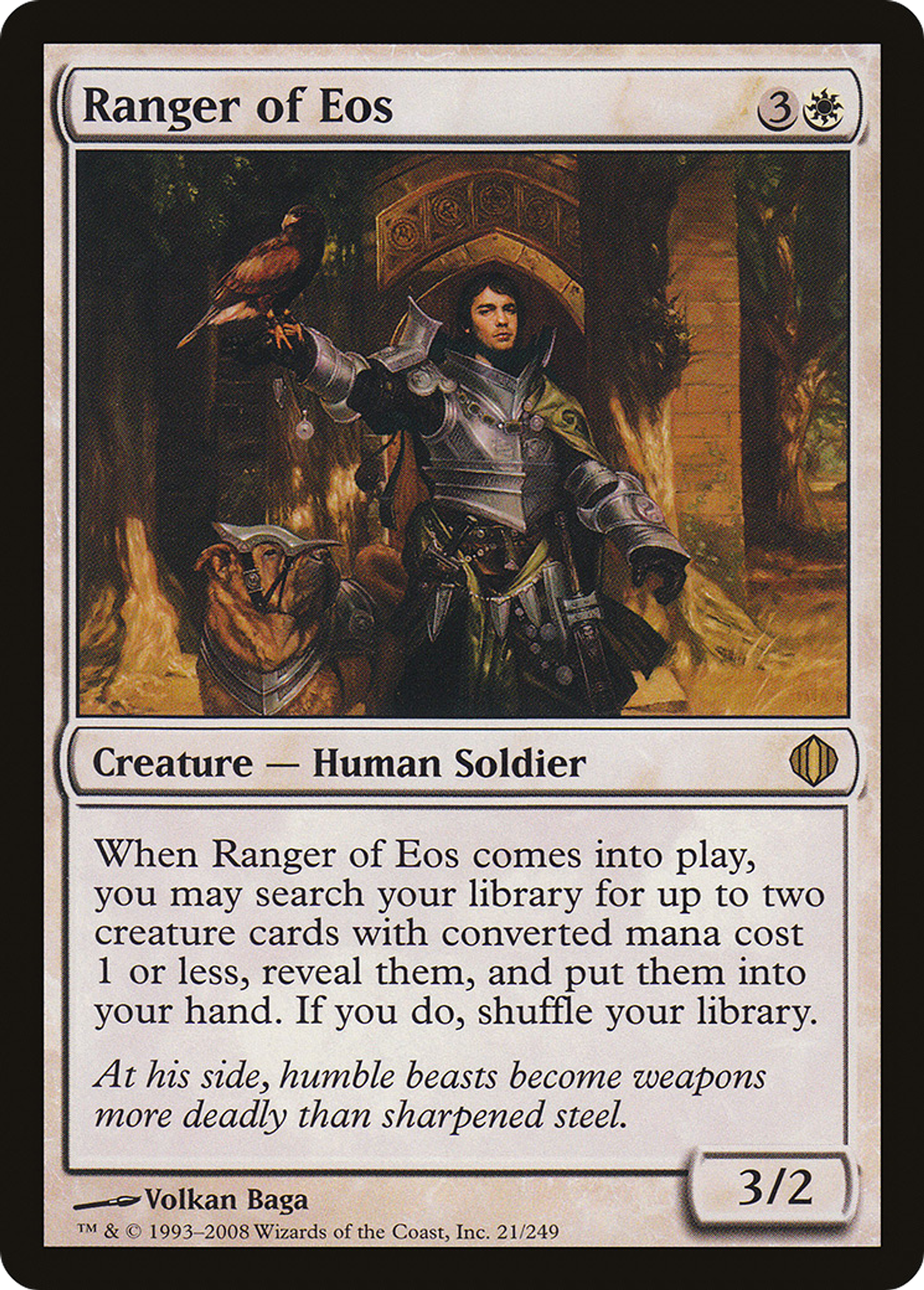 Ranger d'Éos — Shards of Alara — Magic: The Gathering