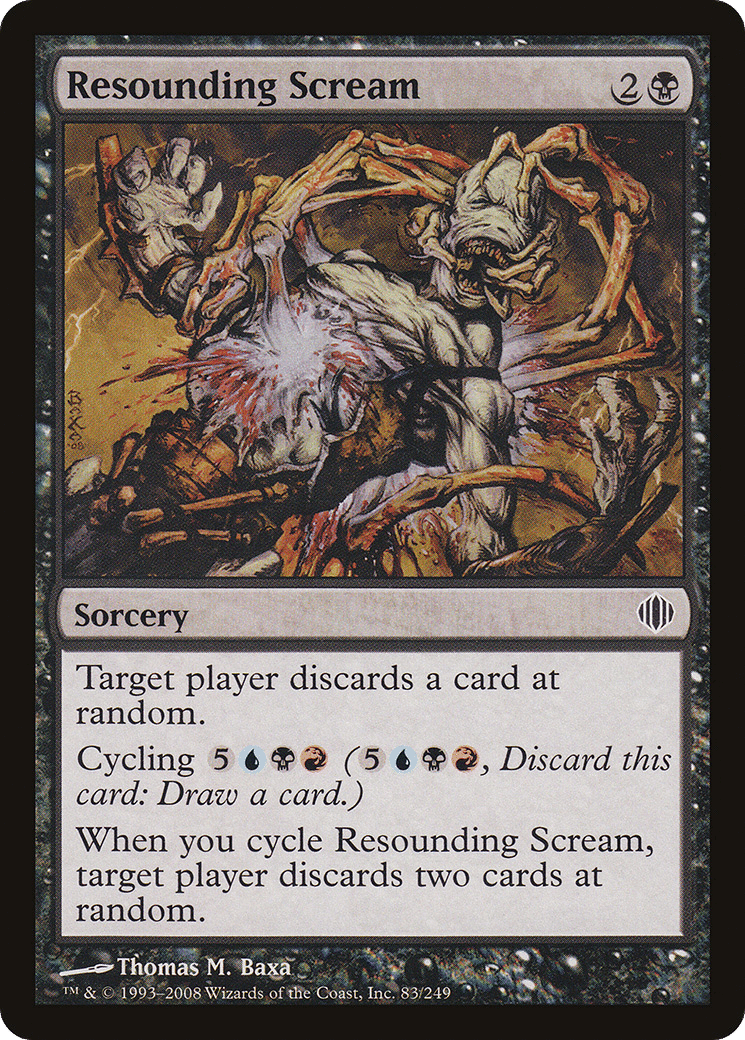 Resounding Scream — Shards of Alara — Magic: The Gathering