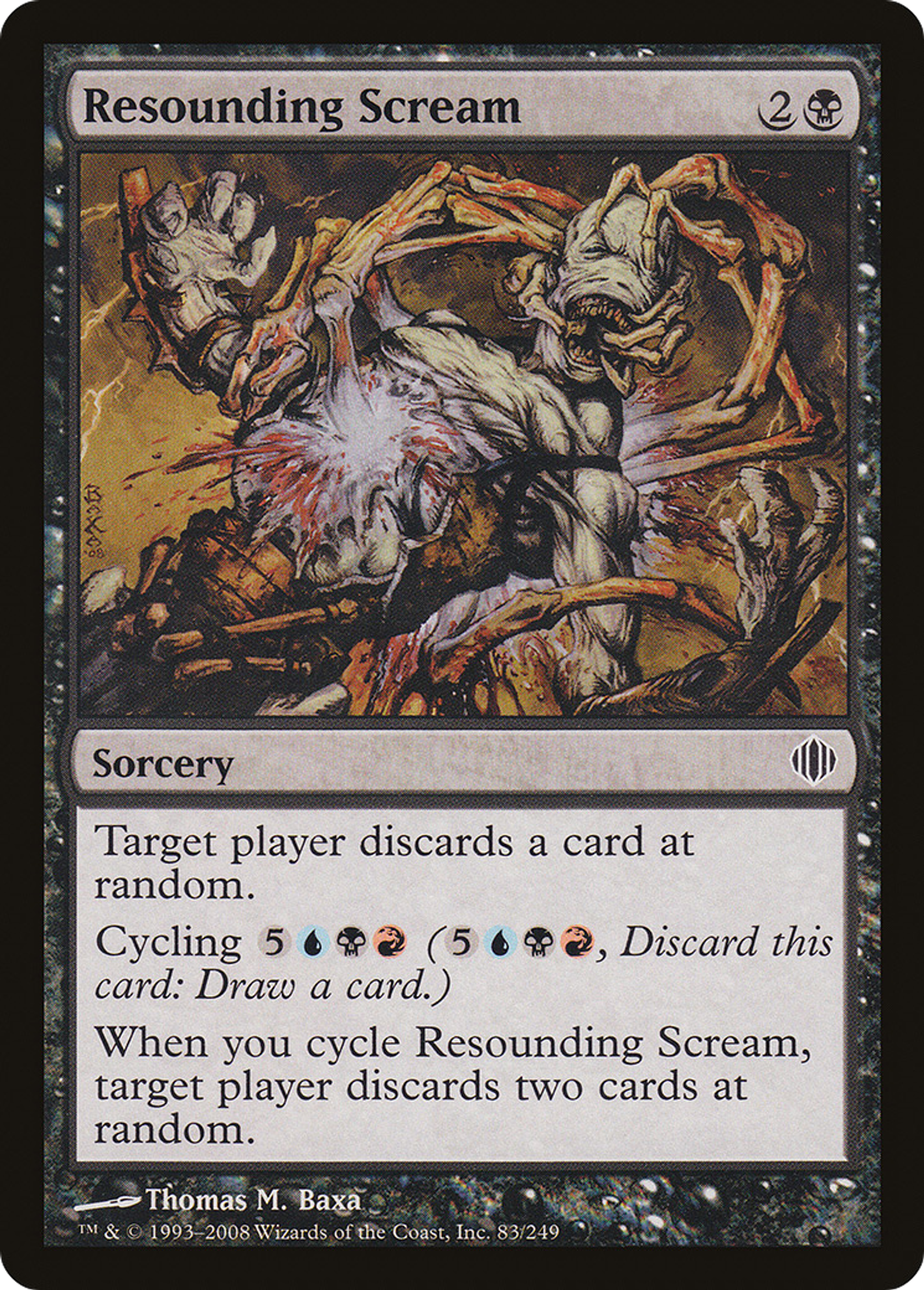 Resounding Scream — Shards of Alara — Magic: The Gathering
