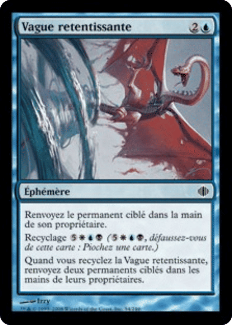 Vague retentissante — Shards of Alara — Magic: The Gathering