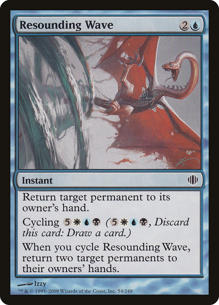 Resounding Wave — Shards of Alara — Magic: The Gathering