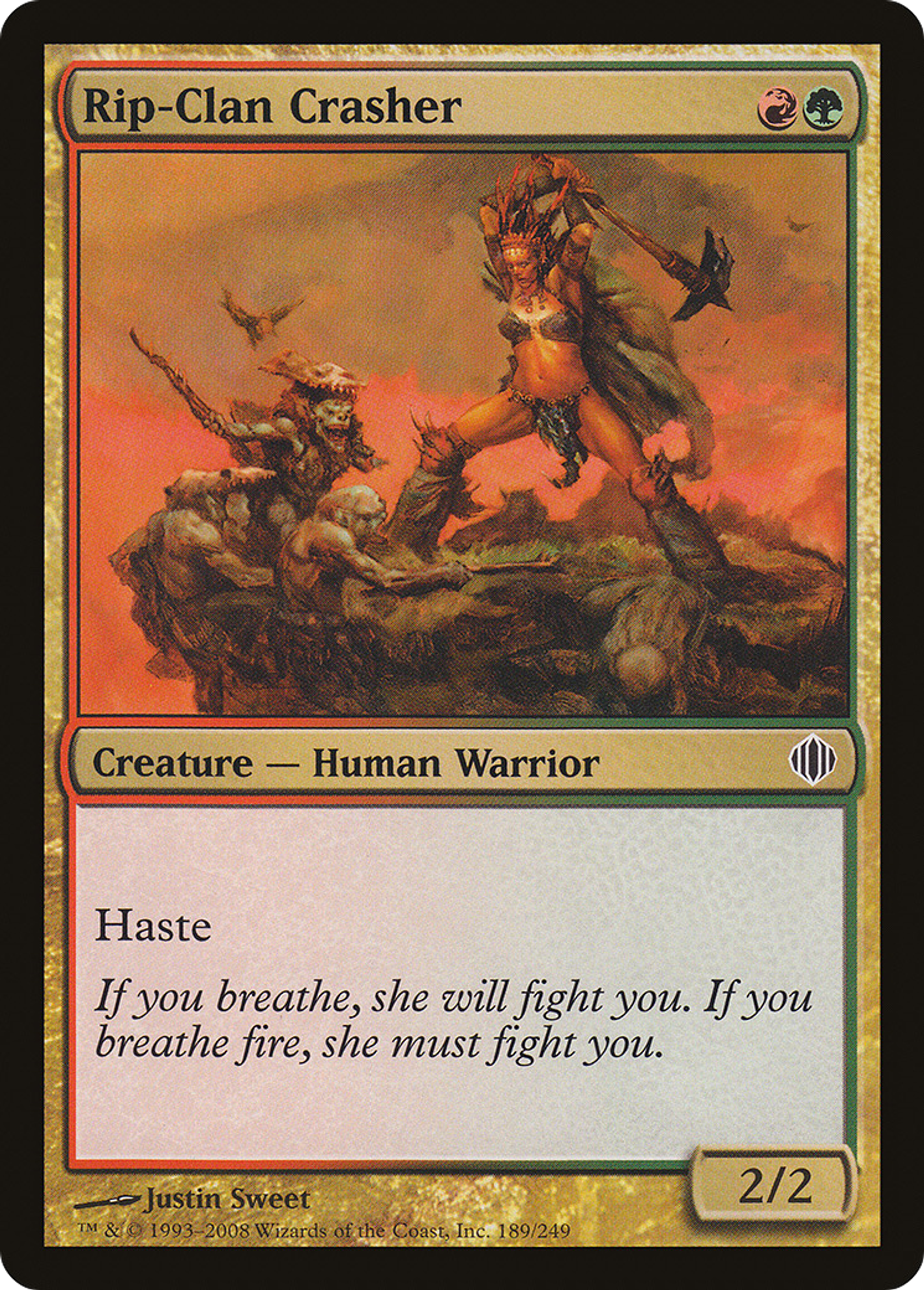 Rip-Clan Crasher — Shards of Alara — Magic: The Gathering