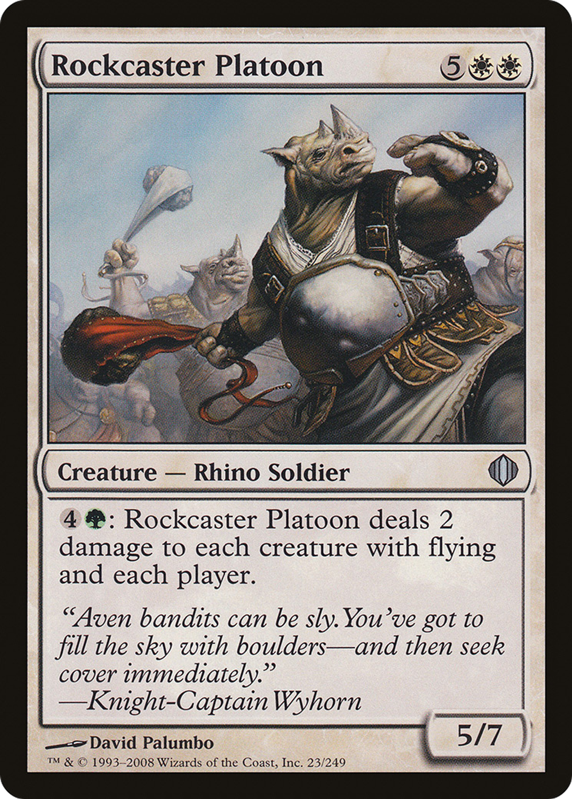 Régiment lanceroc — Shards of Alara — Magic: The Gathering
