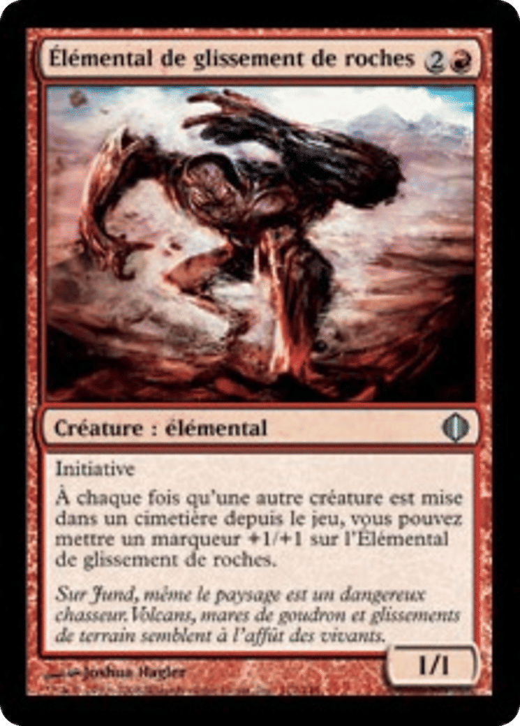 Élémental de glissement de roches — Shards of Alara — Magic: The Gathering