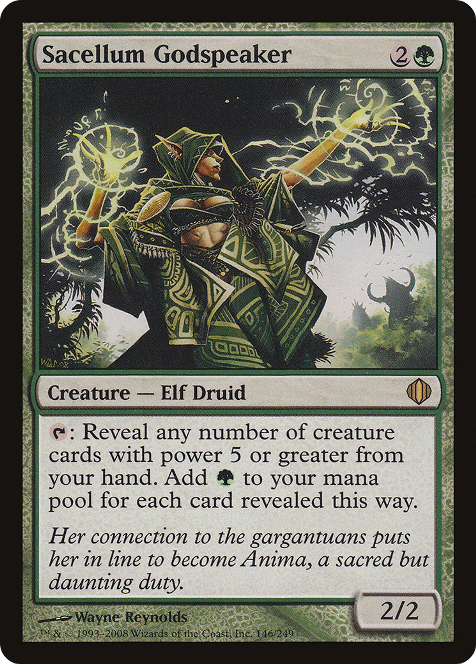 Sacellum Godspeaker — Shards of Alara — Magic: The Gathering